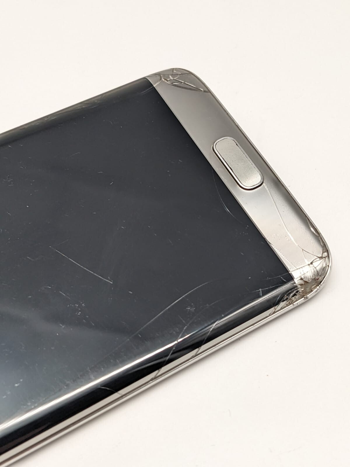 Samsung Galaxy S7 Edge SM-G935V Verizon Silber | DISPLAYDEFEKT | UNGETESTET