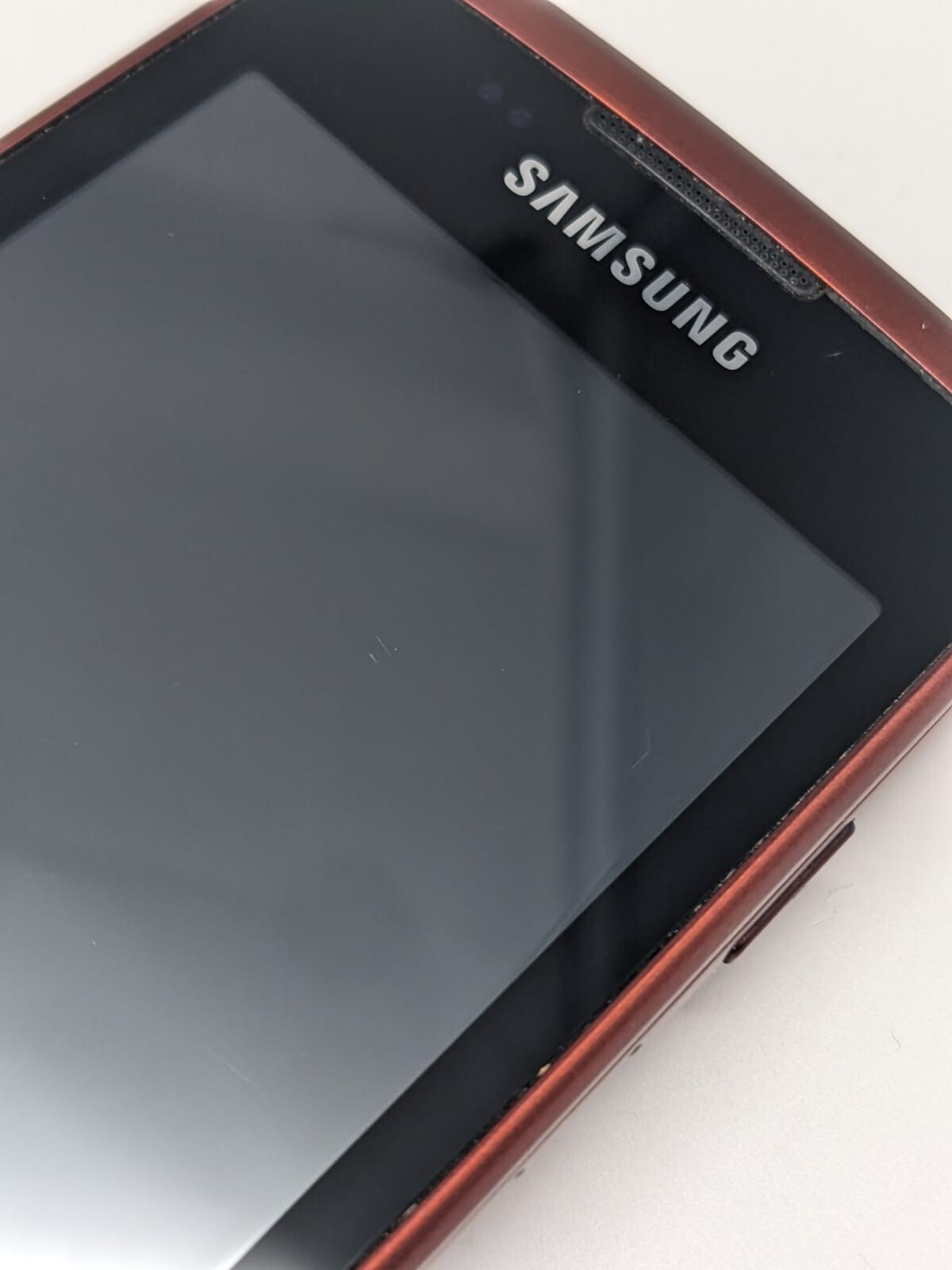 Samsung Galaxy Xcover GT-S5690 Rot Smartphone | OHNE AKKU | OHNE SIMLOCK