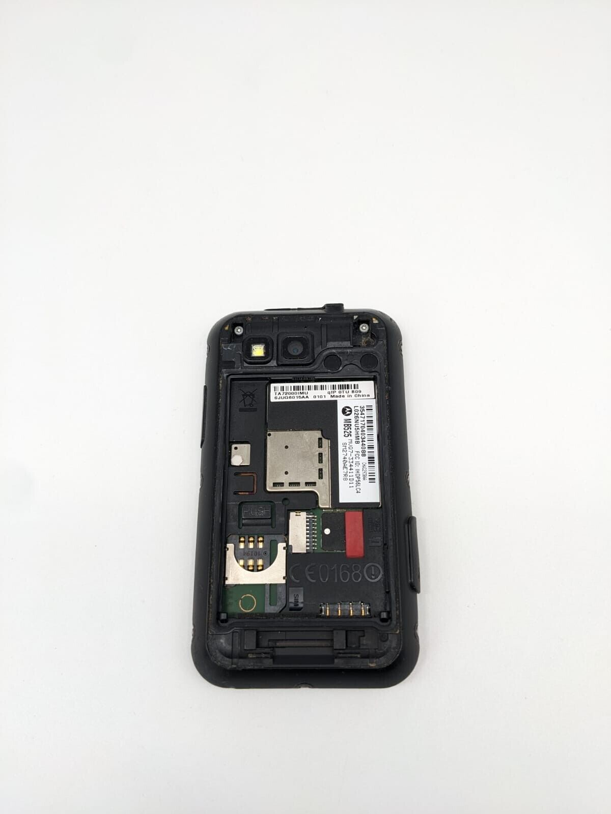 Motorola Defy MB525 Schwarz Smartphone | TEILDEFEKT | HÖRMUSCHEL DEFEKT