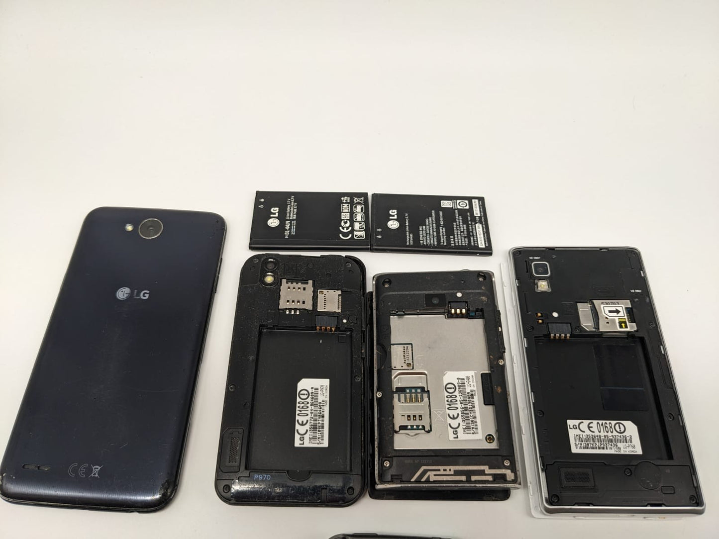 7x LG Smartphone Handy Konvolut Sammlung Posten | UNGETESTET