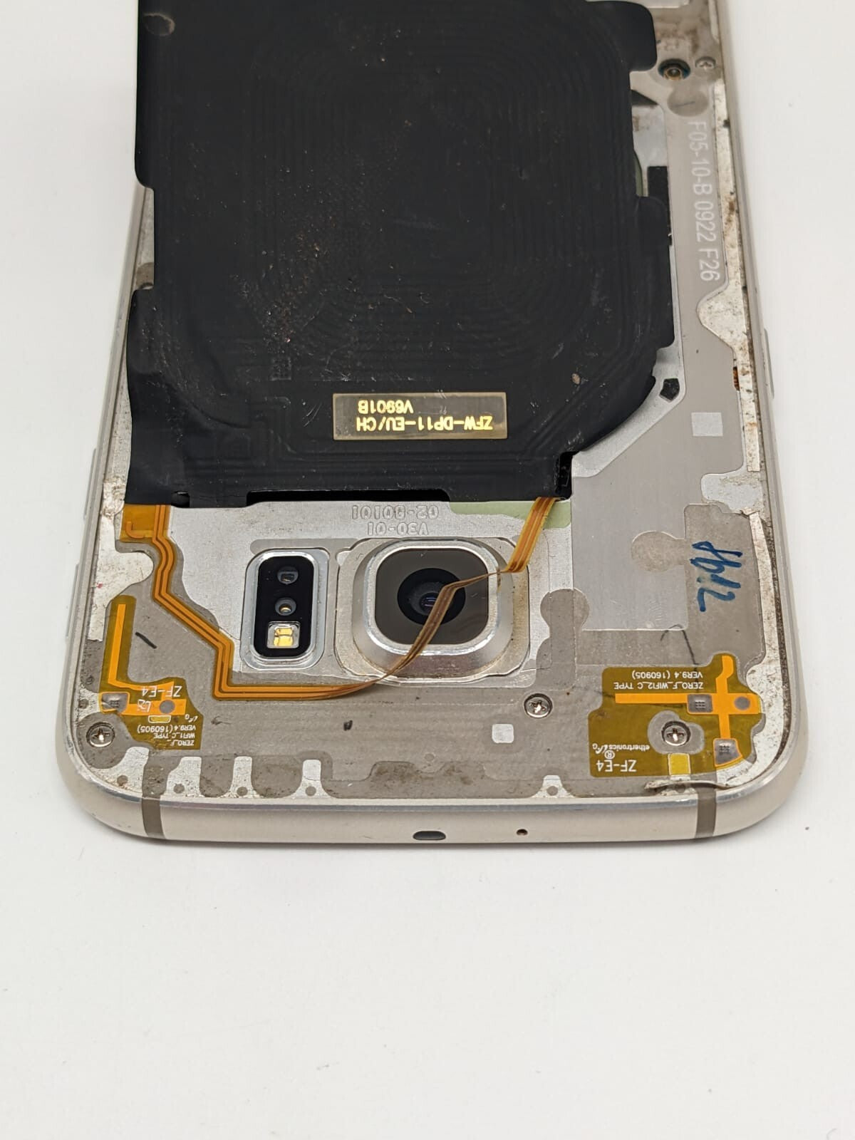 Samsung Galaxy S7 SM-G930F Silber Teilespender | OHNE AKKU | UNGETESTET.