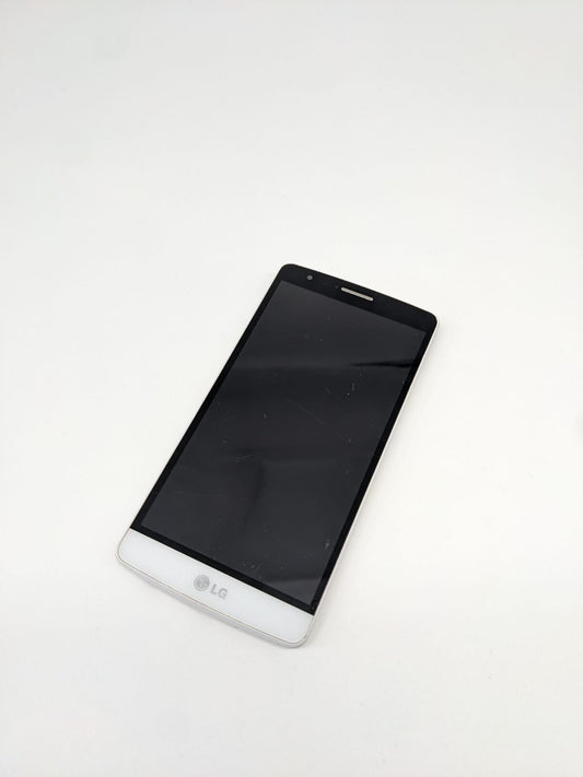 LG G3s D722 8GB G3S Weiß Smartphone Teilespender | LÄDT/STARTET NICHT