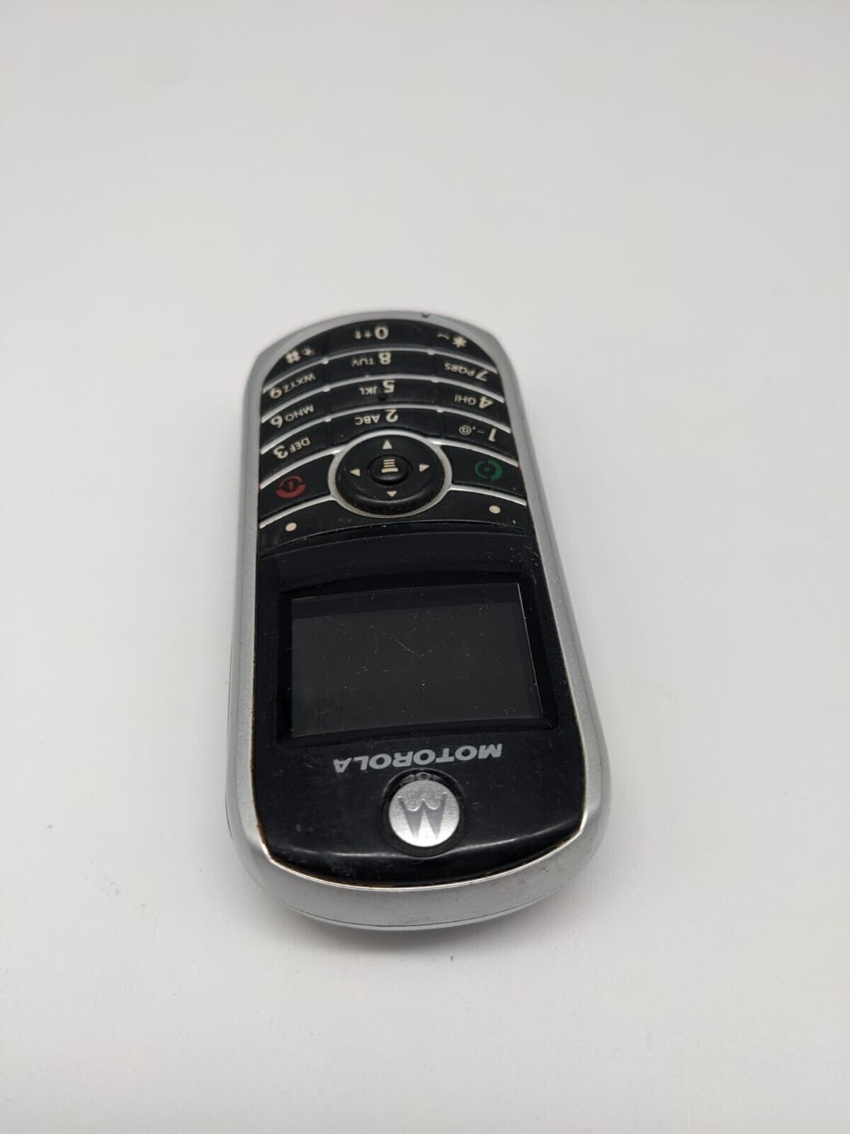 Motorola C139 Schwarz Silber UNGETESTET 