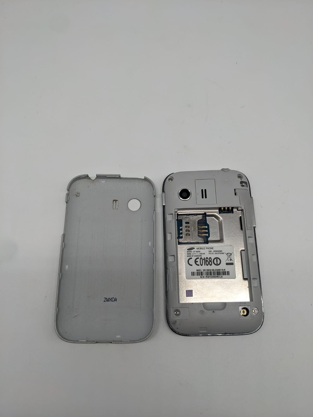 Samsung Galaxy Y GT-S5360 Schwarz Silber Bastler Ersatzteile | BOOTLOOP