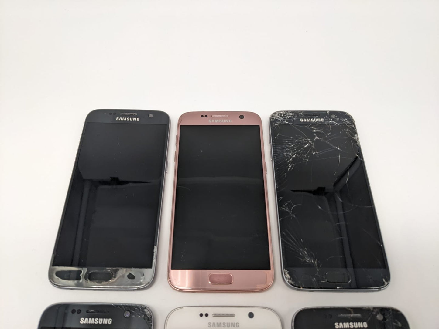 6x Samsung Galaxy S7 SM-G930F Konvolut Sammlung Posten | DEFEKT