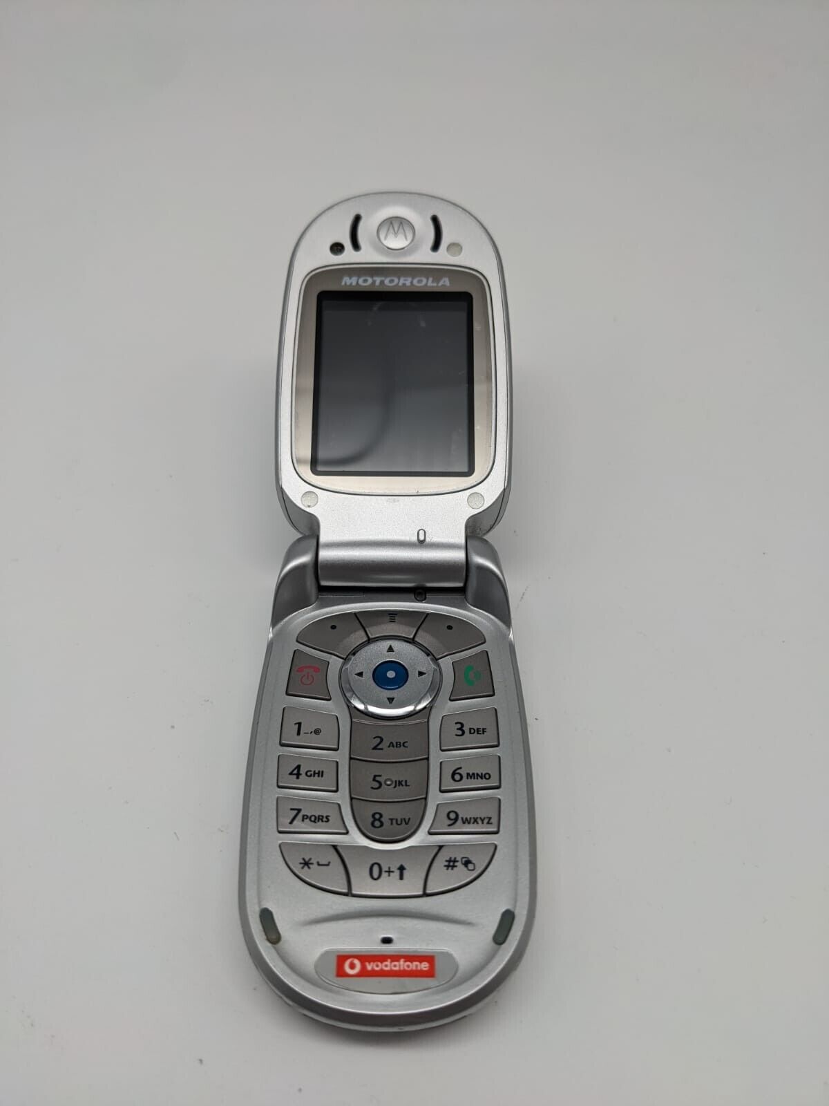 Motorola  V525 Silber Blau Vodafone Vintage Retro UNGETESTET 