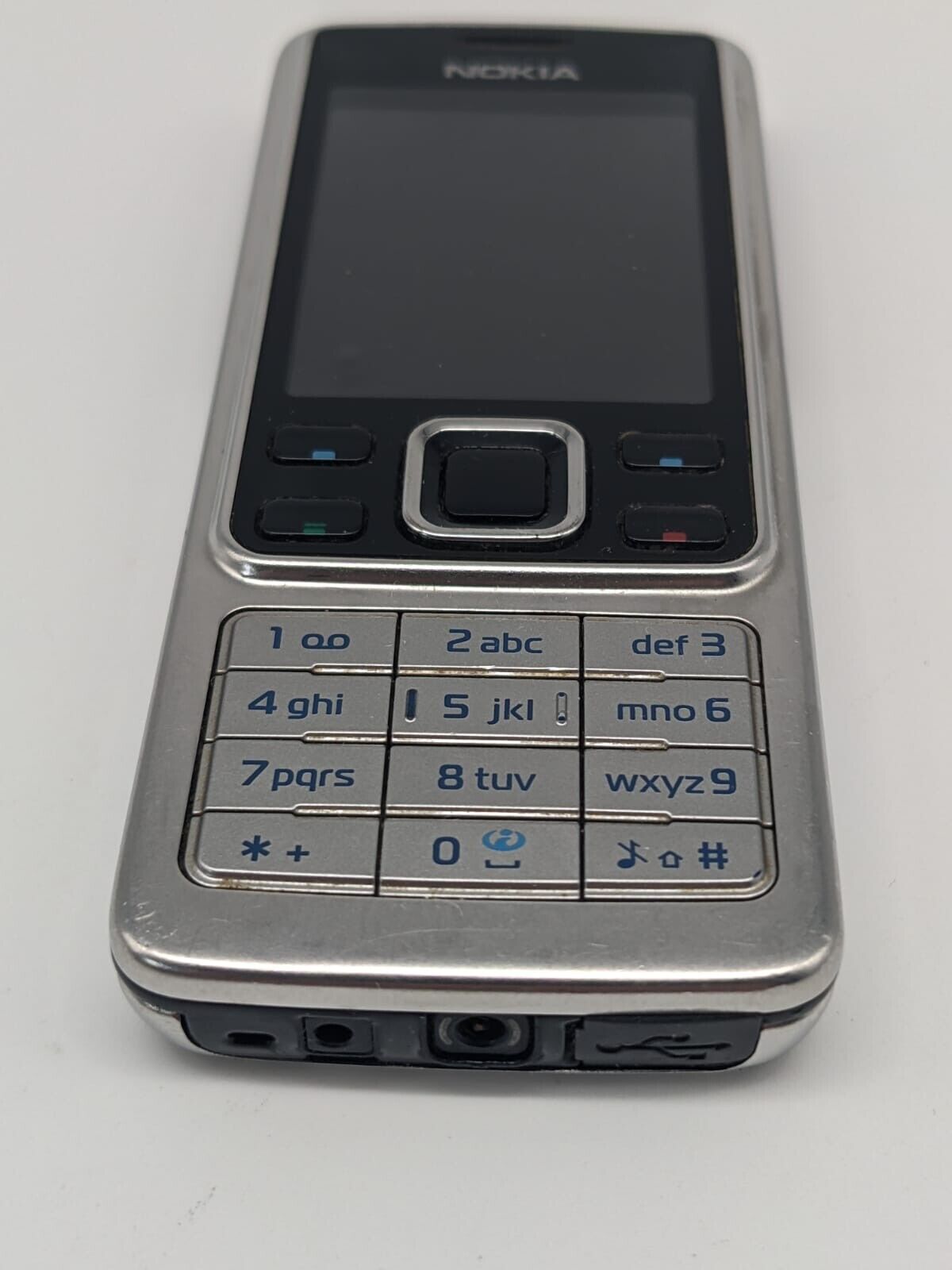 Nokia 6300 Silber Handy Retro Vintage | OHNE AKKU | OHNE SIMLOCK