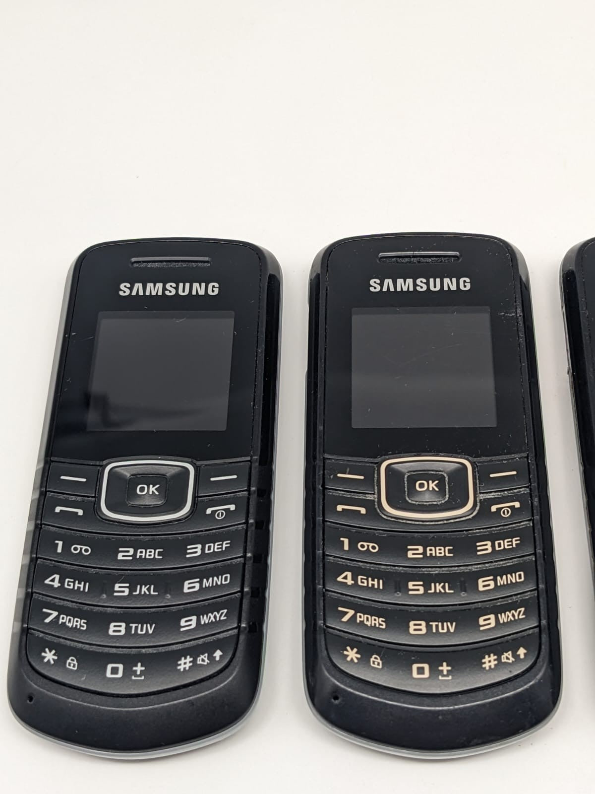 4x Samsung GT-E1080 | W | i | Sammlung Konvolut Posten | UNGETESTET