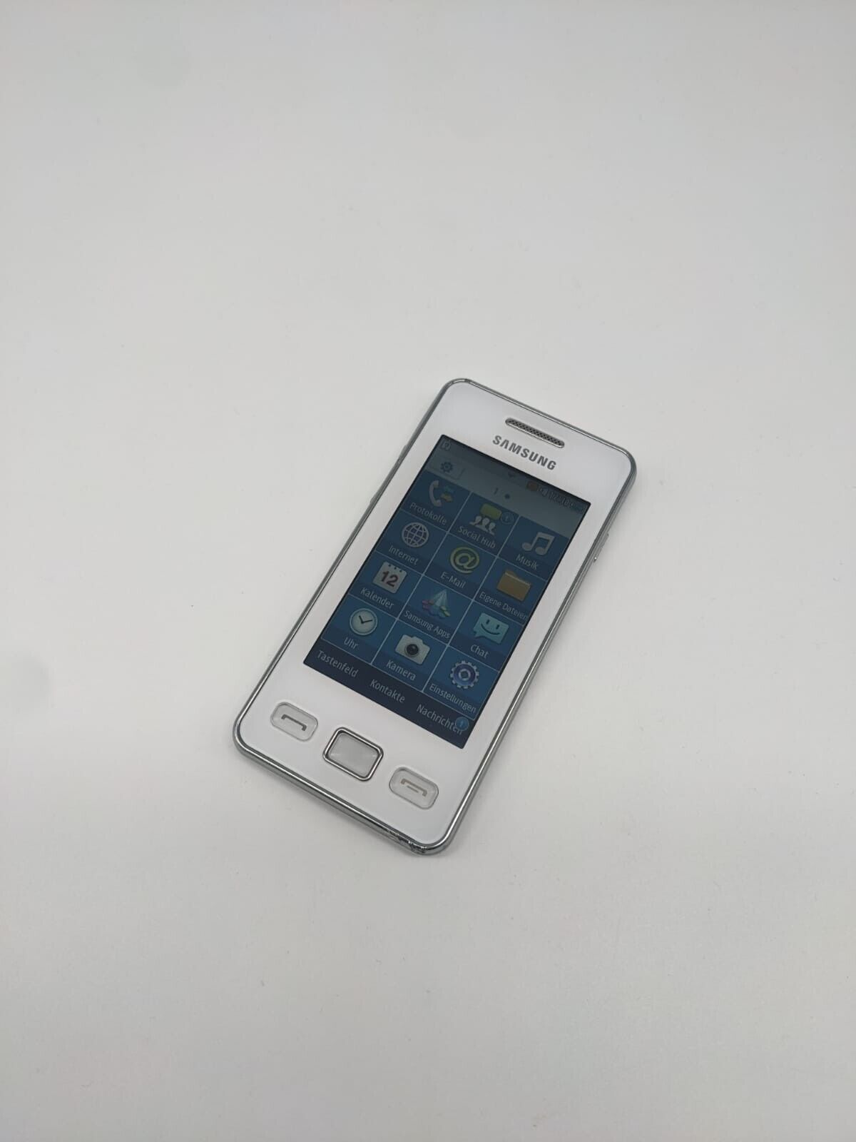 Samsung Star II GT-S5260 Weiß | OHNE AKKU | OHNE SIMLOCK | FUNKTIONIERT