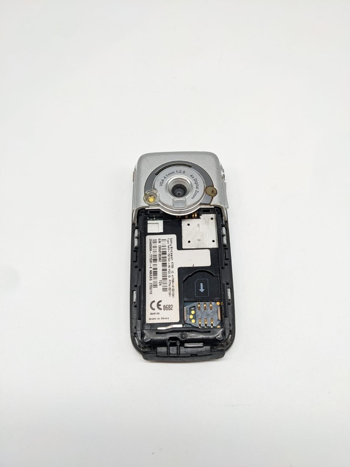 Sony Ericsson QuickShare K700i Silber Handy | OHNE AKKU | OHNE SIMLOCK
