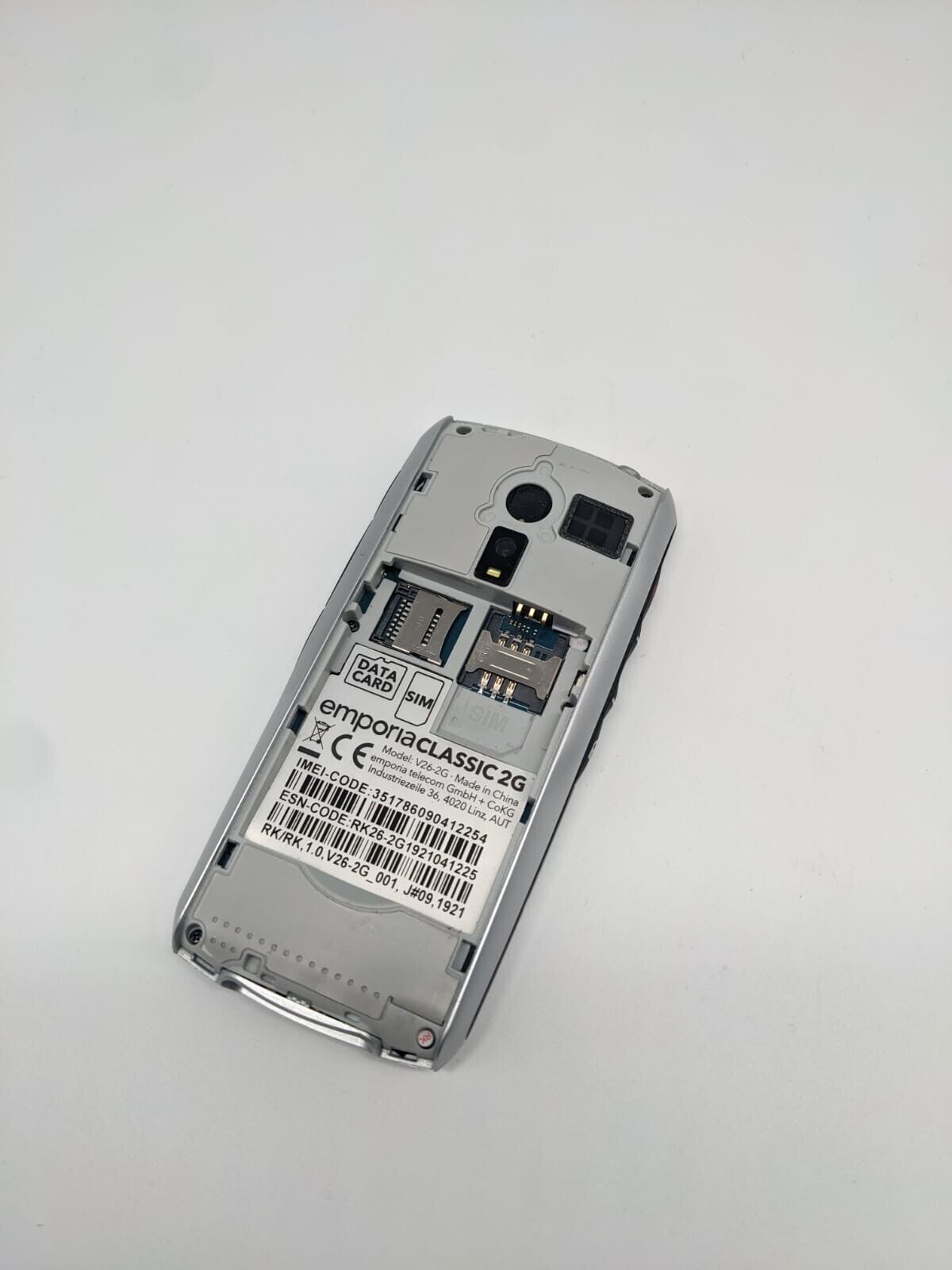 Emporia CLASSIC 2G V26-2G Silber | OHNE AKKU | OHNE SIMLOCK