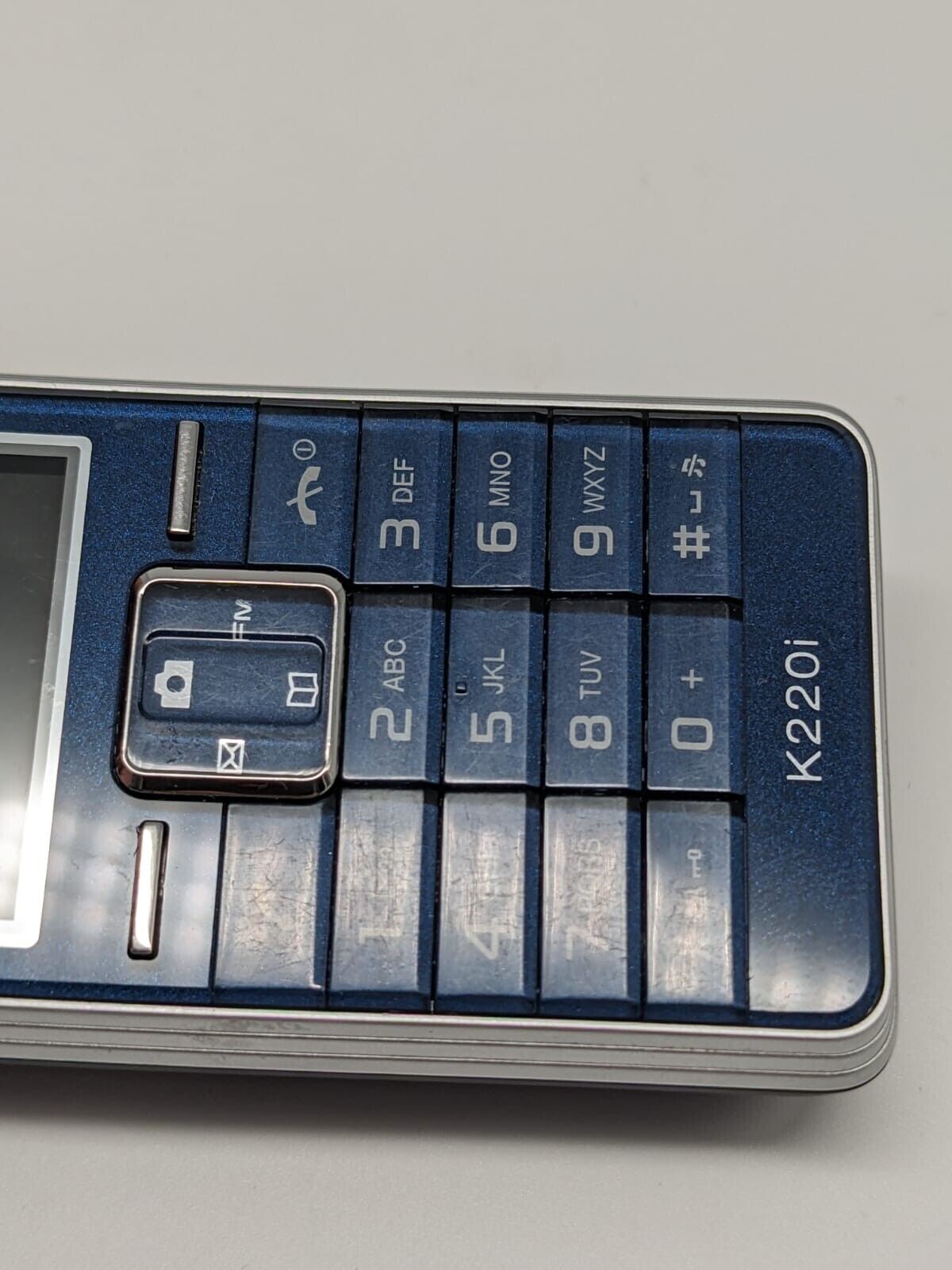 Sony Ericsson K220i Blau Handy Vintage Retro Sammler | OHNE SIMLOCK