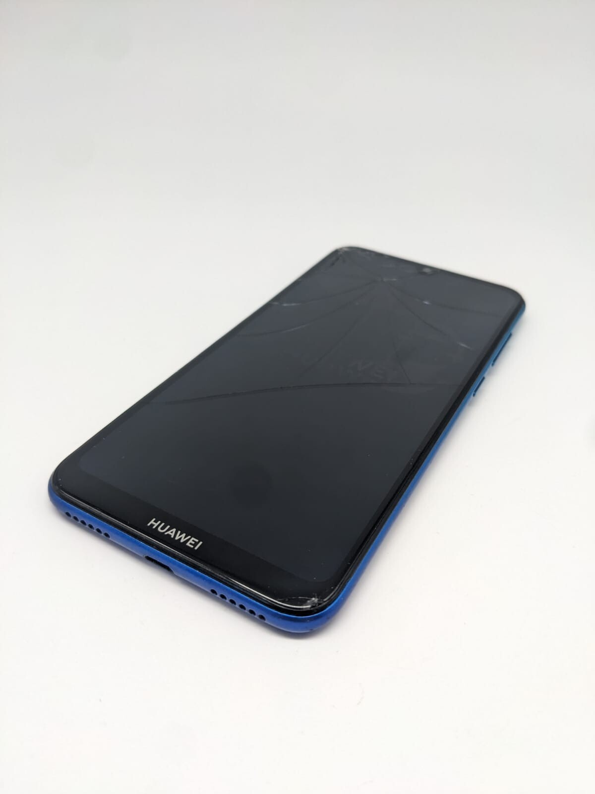 Huawei Y7 2019 DUB-LX1 Blau Teilespender Ersatzteile | DISPLAYSCHADEN