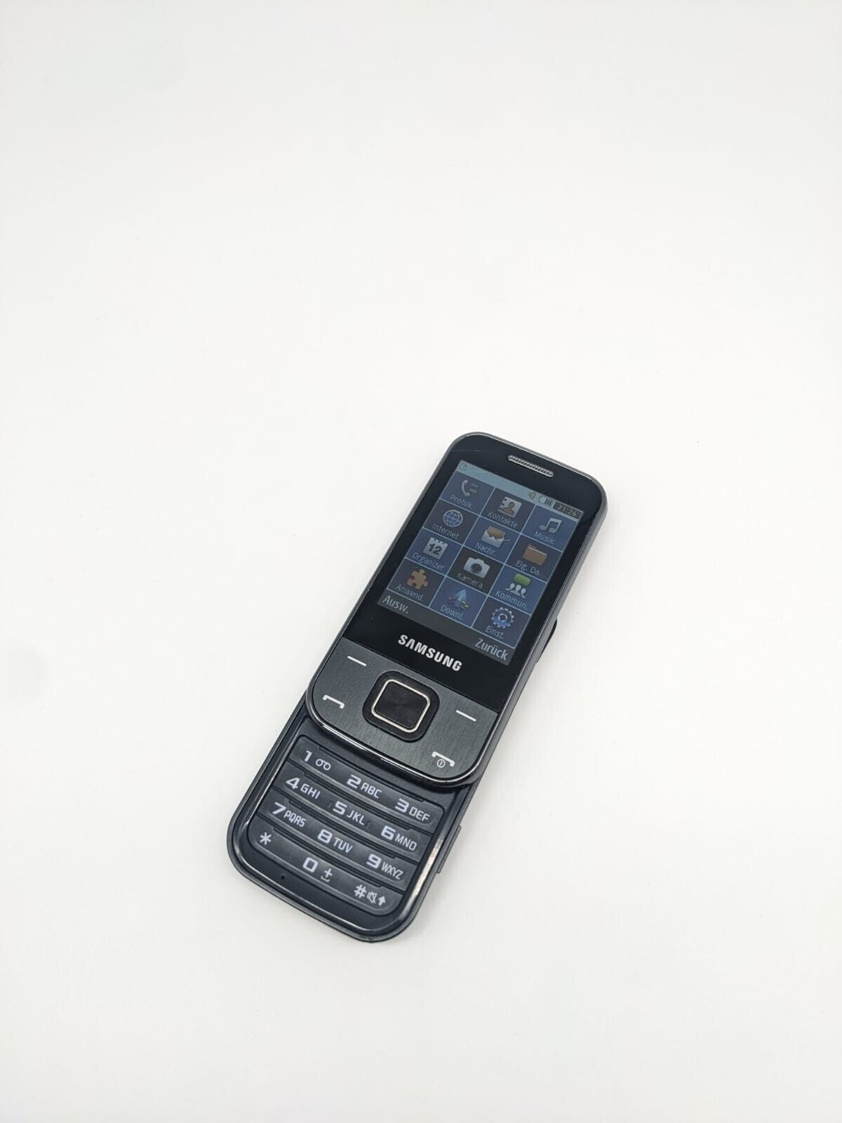 Samsung GT-C3750 Schwarz Slider Handy | OHNE SIMLOCK