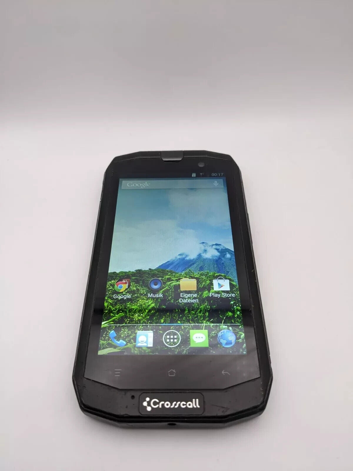 Crosscall TREKKER-X1 Schwarz Wasserdicht & Widerstandsfähig | TOP DISPLAY