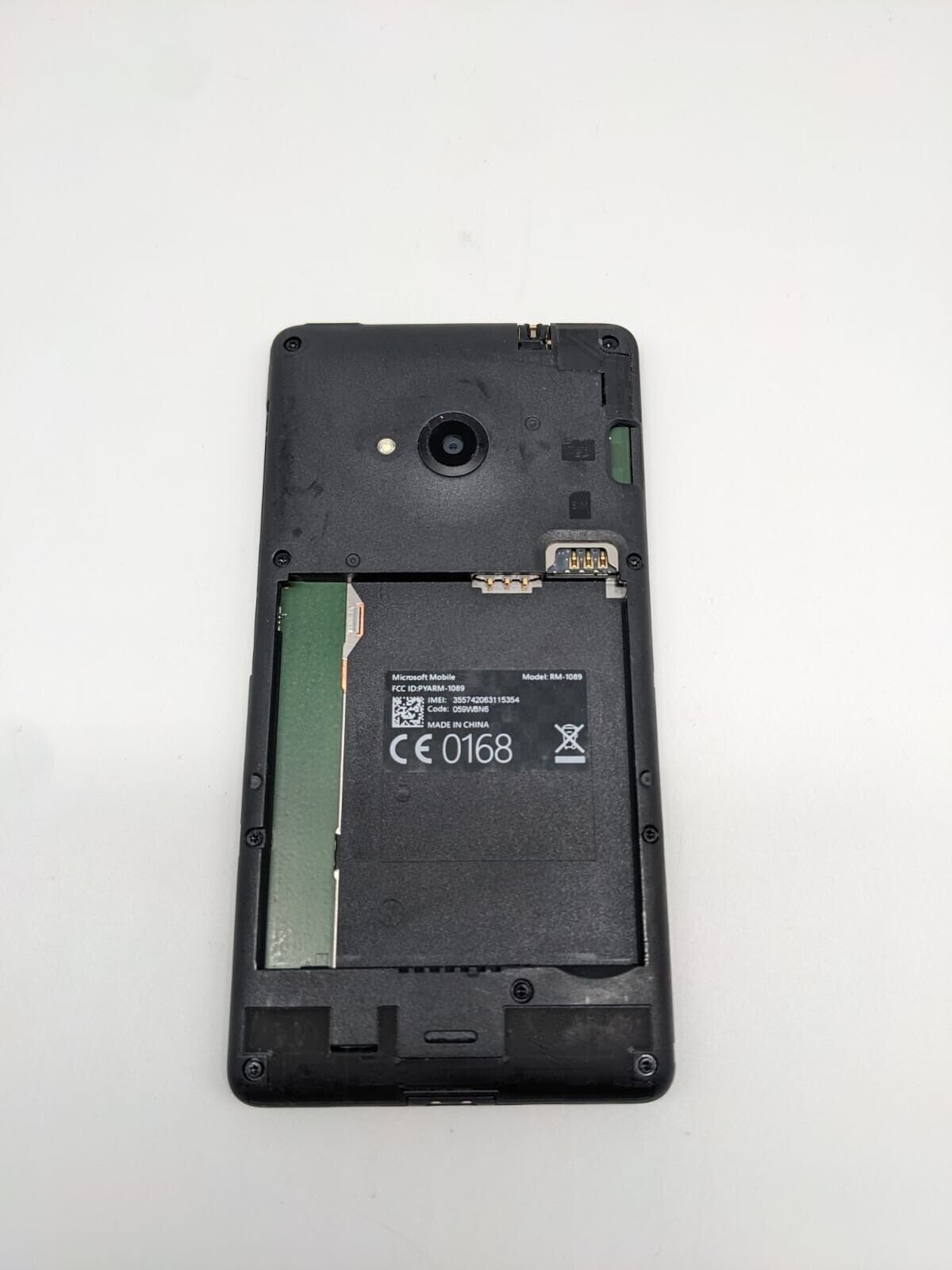 Microsoft Lumia 535 RM-1089 Schwarz Smartphone | OHNE AKKU | UNGETESTET