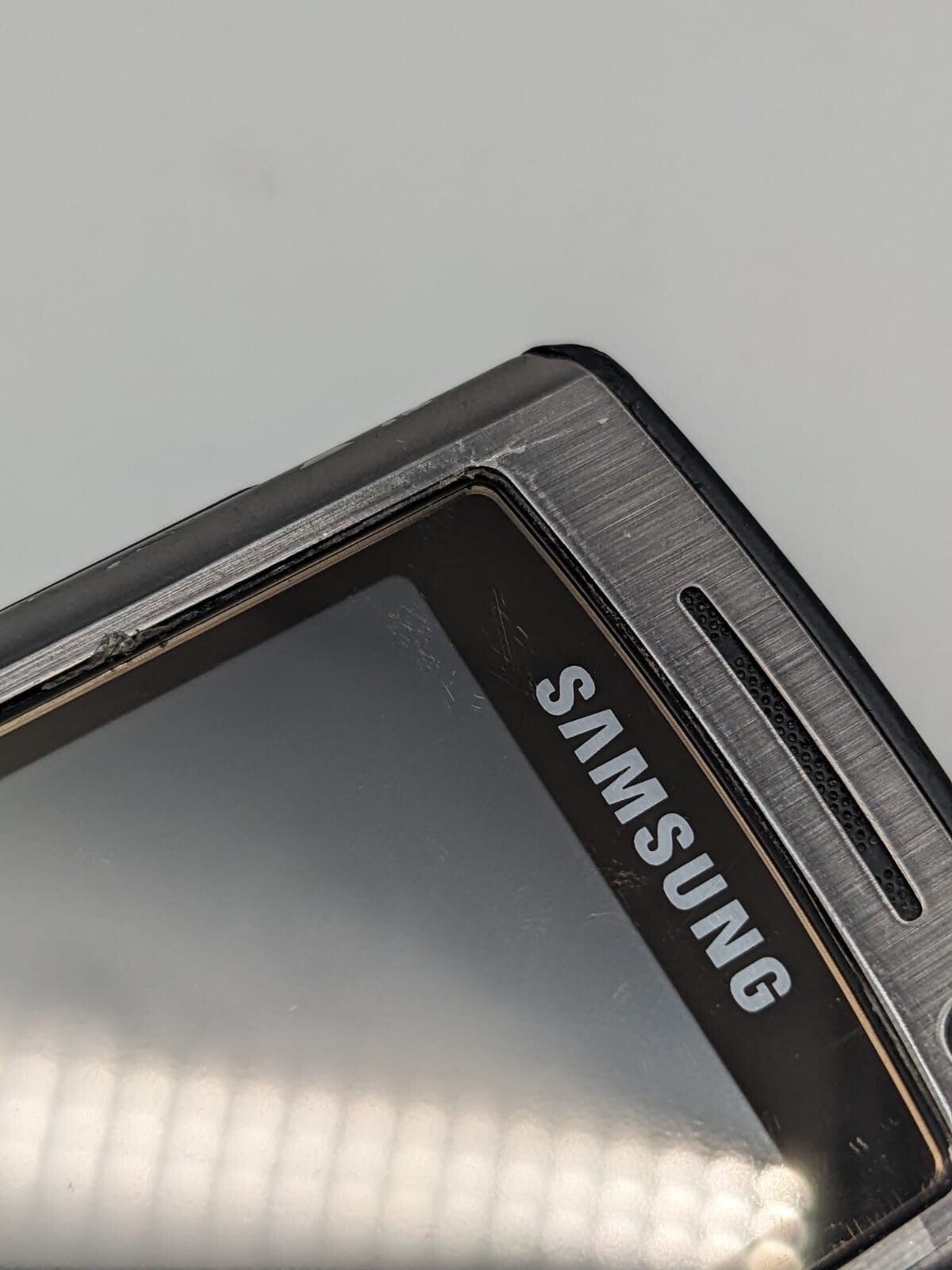 Samsung  SGH-U800 Silber Handy | OHNE AKKU | OHNE SIMLOCK