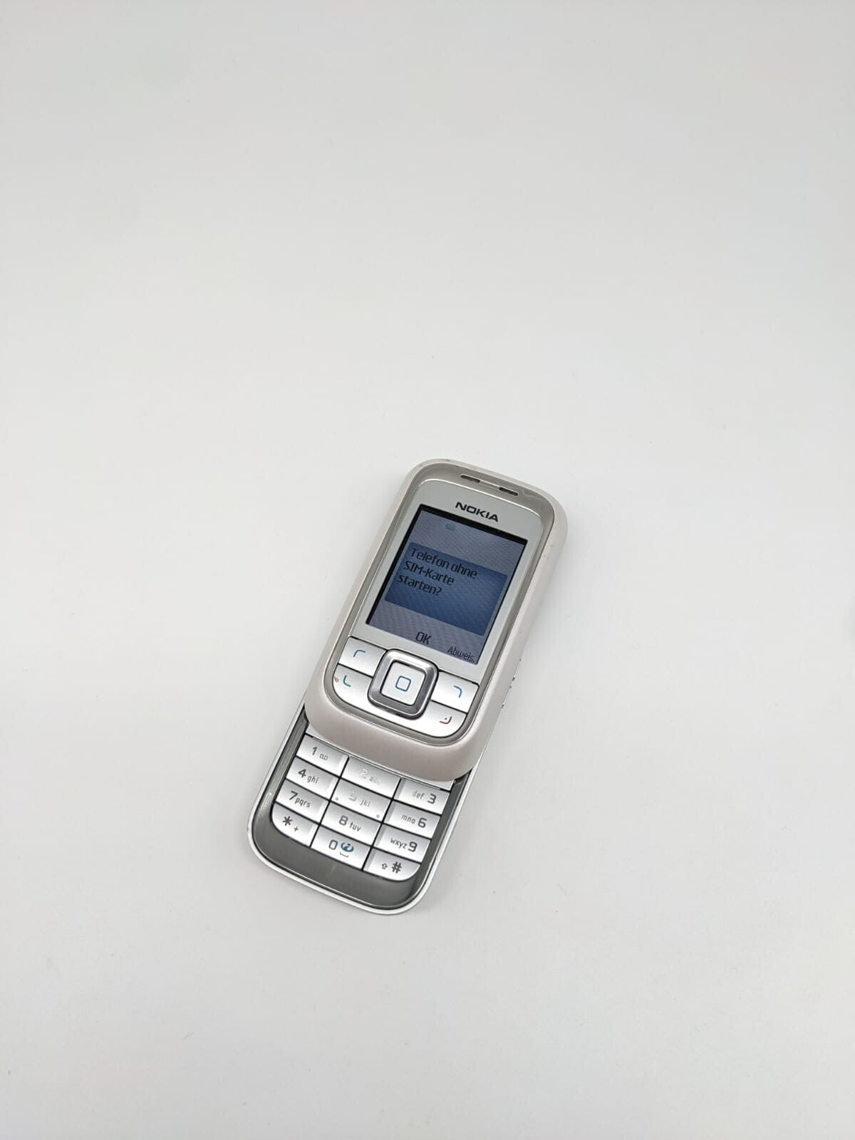 Nokia 6111 Silber Handy Slider Retro Vintage | OHNE SIMLOCK