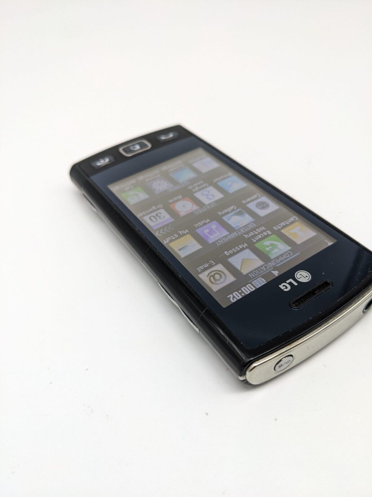 LG Viewty Snap GM360 Schwarz Smartphone 