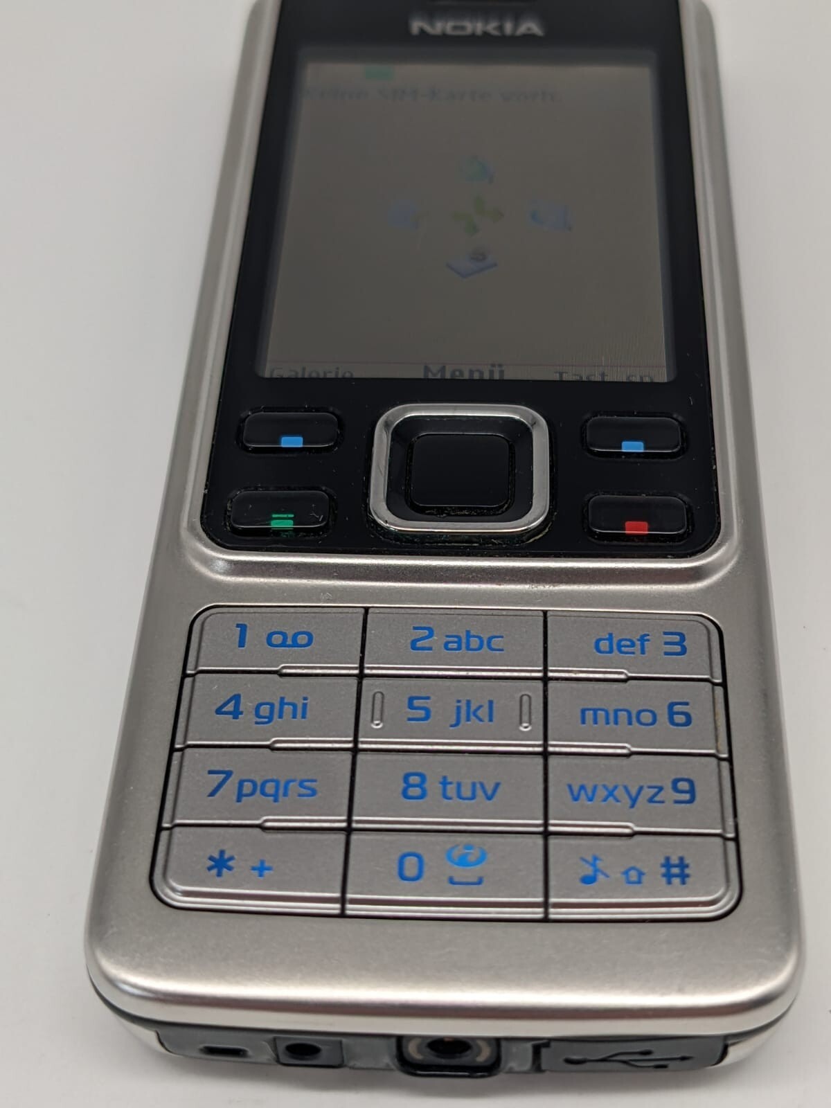 Nokia 6300 Silber Handy Retro Vintage | OHNE SIMLOCK
