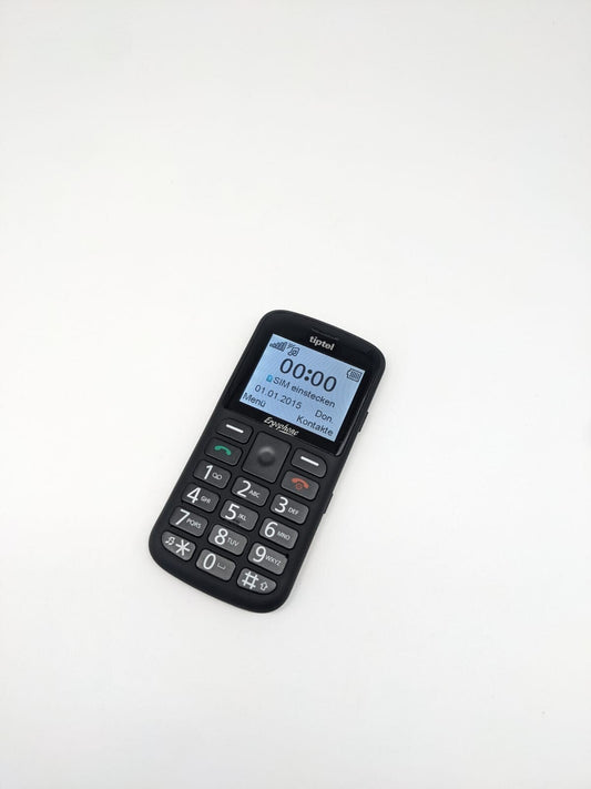 TIPTEL Ergophone 6180 Seniorenhandy Rentnerhandy Schwarz | OHNE SIMLOCK