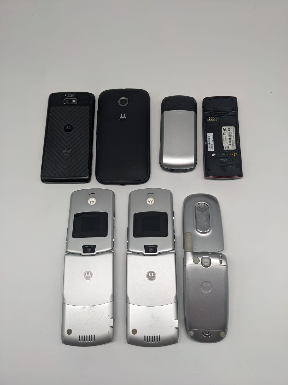 7x Motorola Handy Smartphone Konvolut Sammlung Posten | UNGETESTET