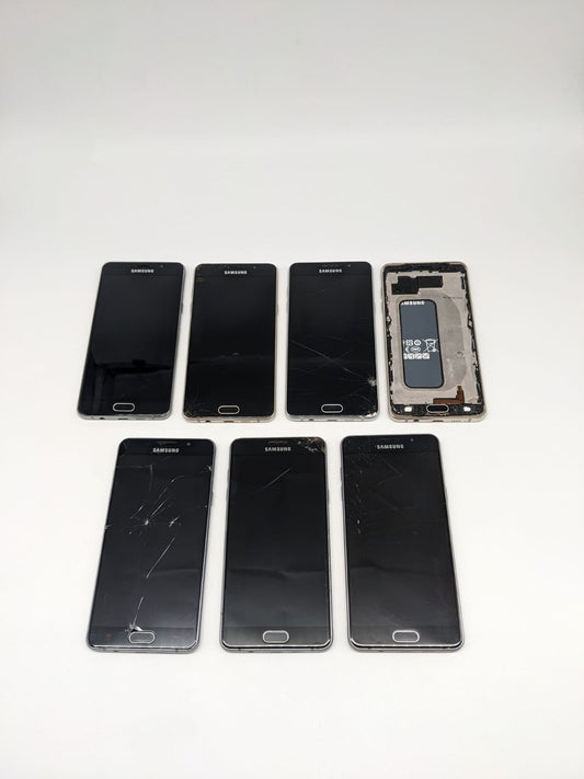 7x Samsung Galaxy A5 SM-A510F Konvolut Sammlung Posten | TEILESPENDER