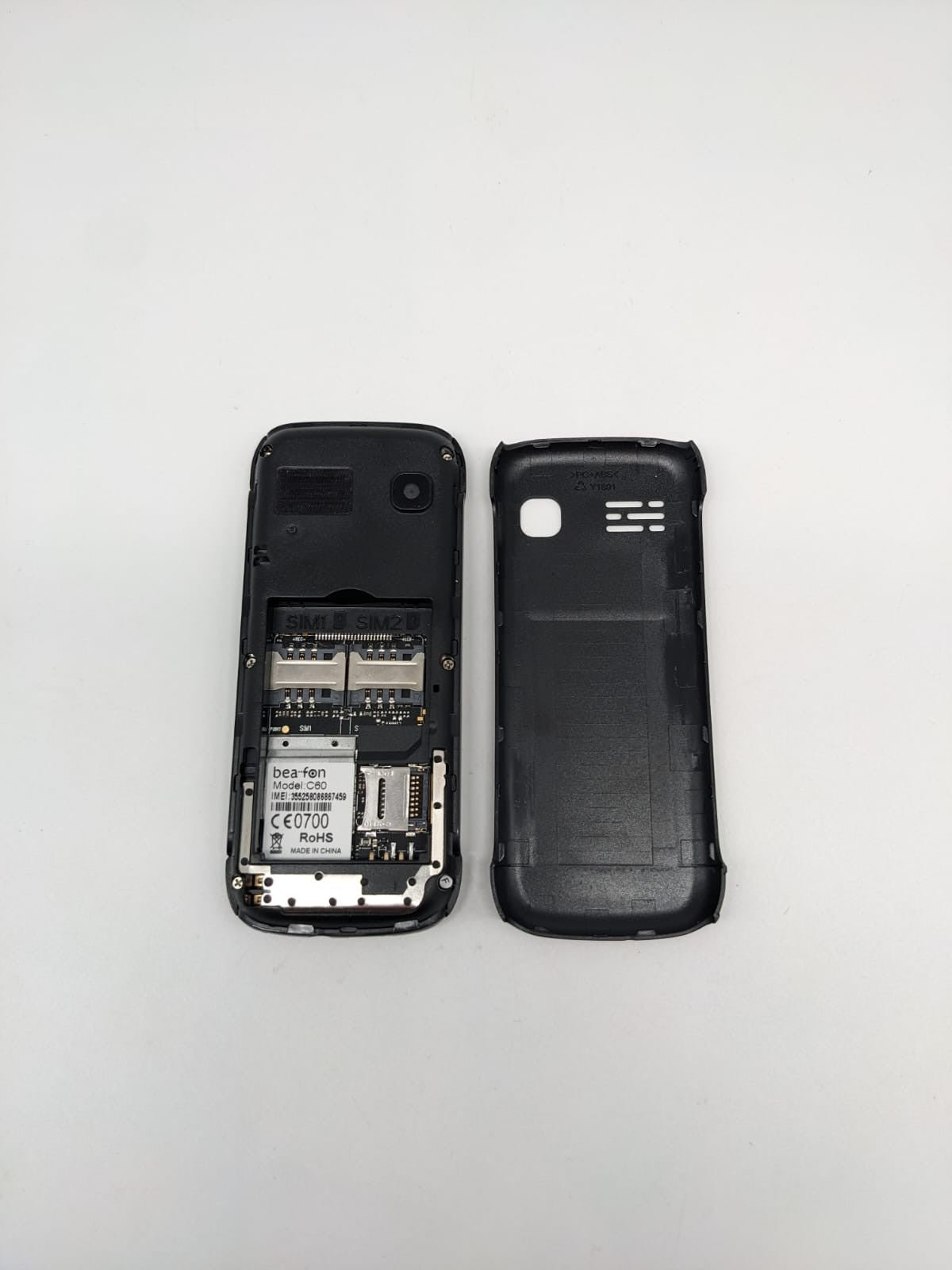Bea-fon C60 Dual Sim Schwarz Handy | OHNE AKKU | OHNE SIMLOCK