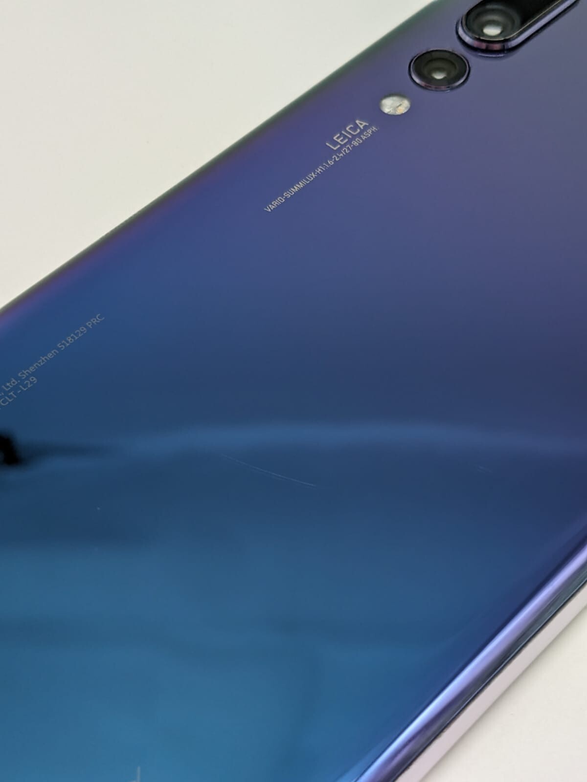 Huawei P20 Pro CLT-L29 Blau Teilespender Ersatzteile | DISPLAYSCHADEN