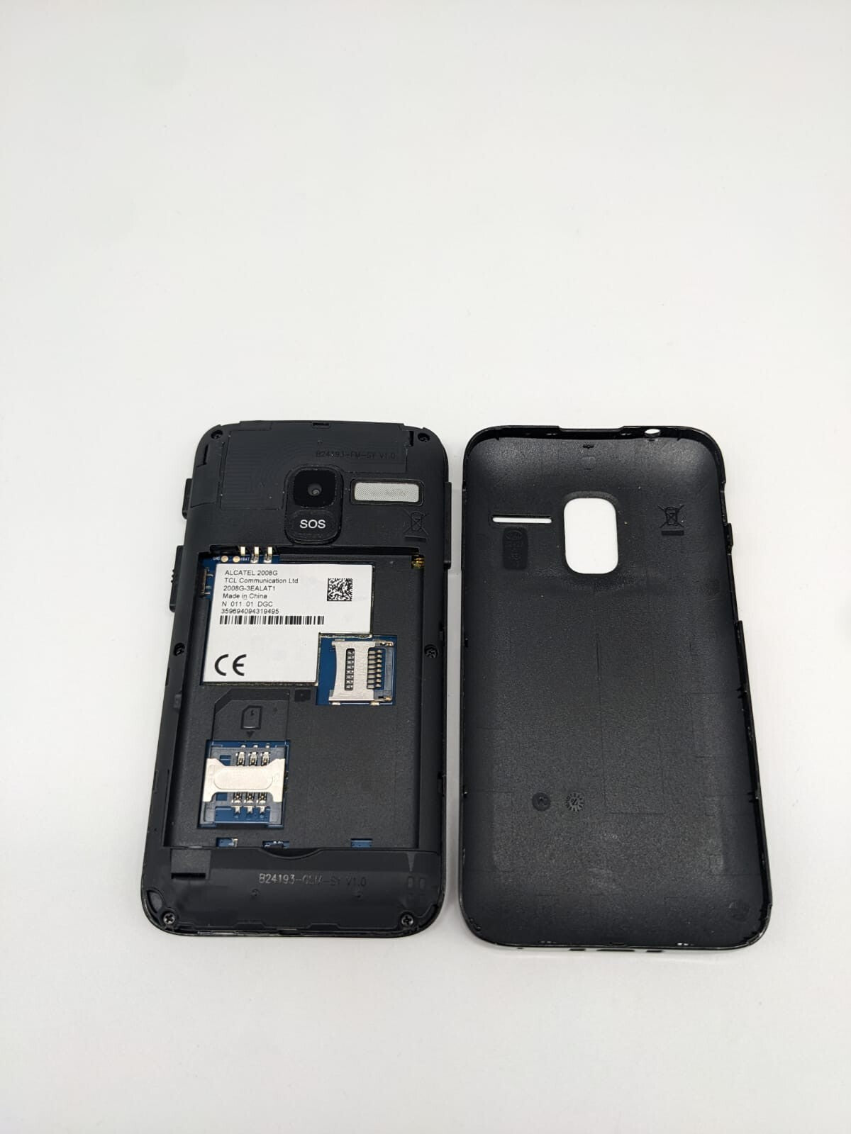 Alcatel 2008G Schwarz Seniorenhandy | OHNE AKKU | VOLL FUNKTIONSFÄHIG