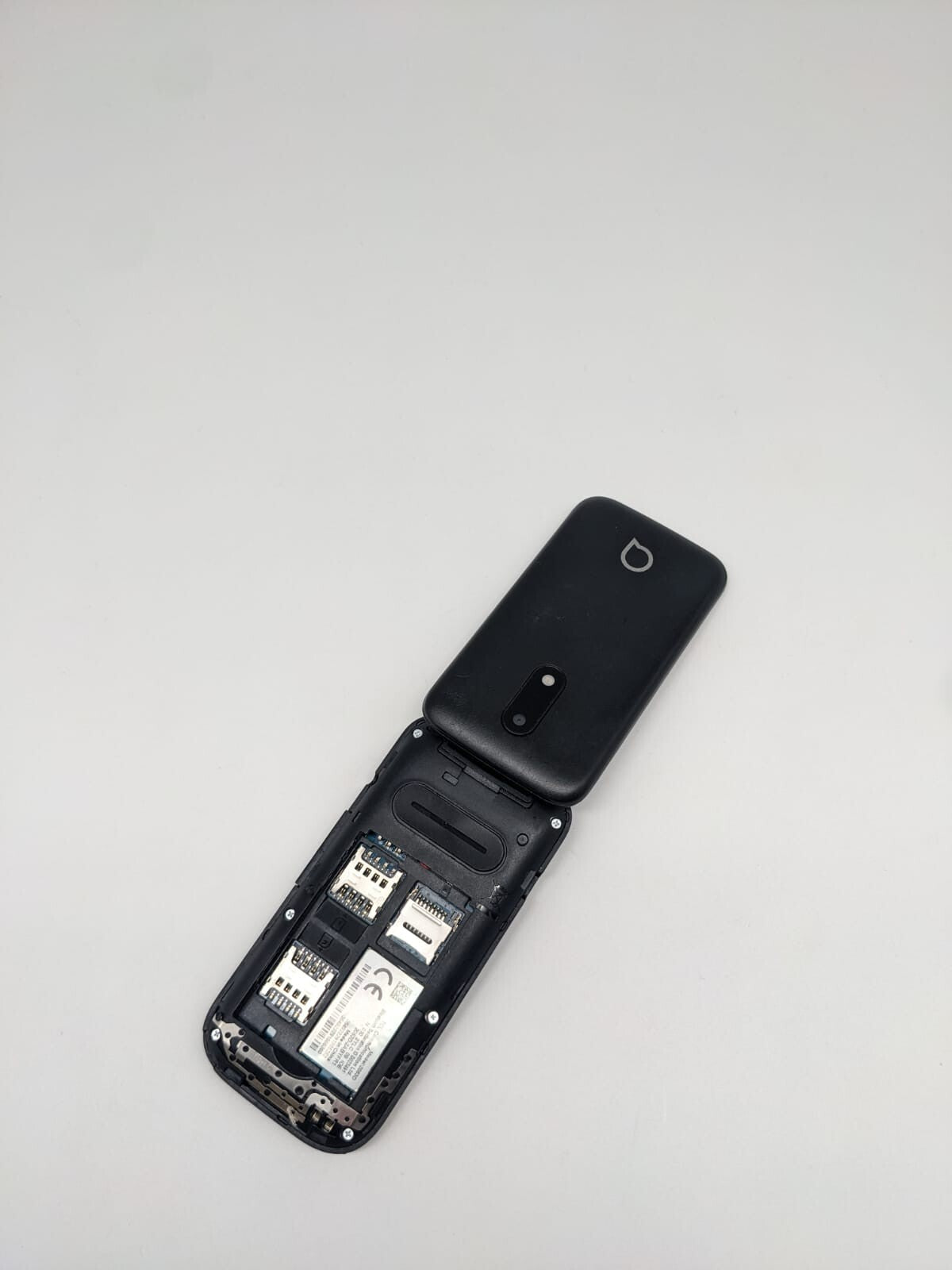 Alcatel 2053D Schwarz Seniorenhandy Dual Sim | OHNE AKKU | OHNE SIMLOCK