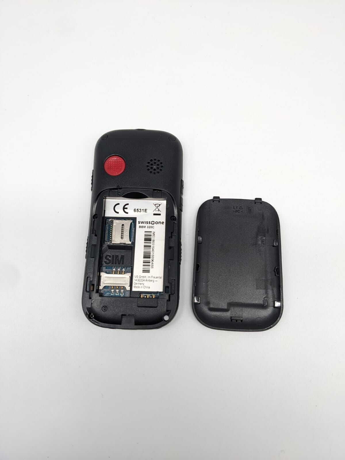 Swisstone BBM 320c Schwarz Seniorenhandy | OHNE AKKU | OHNE SIMLOCK