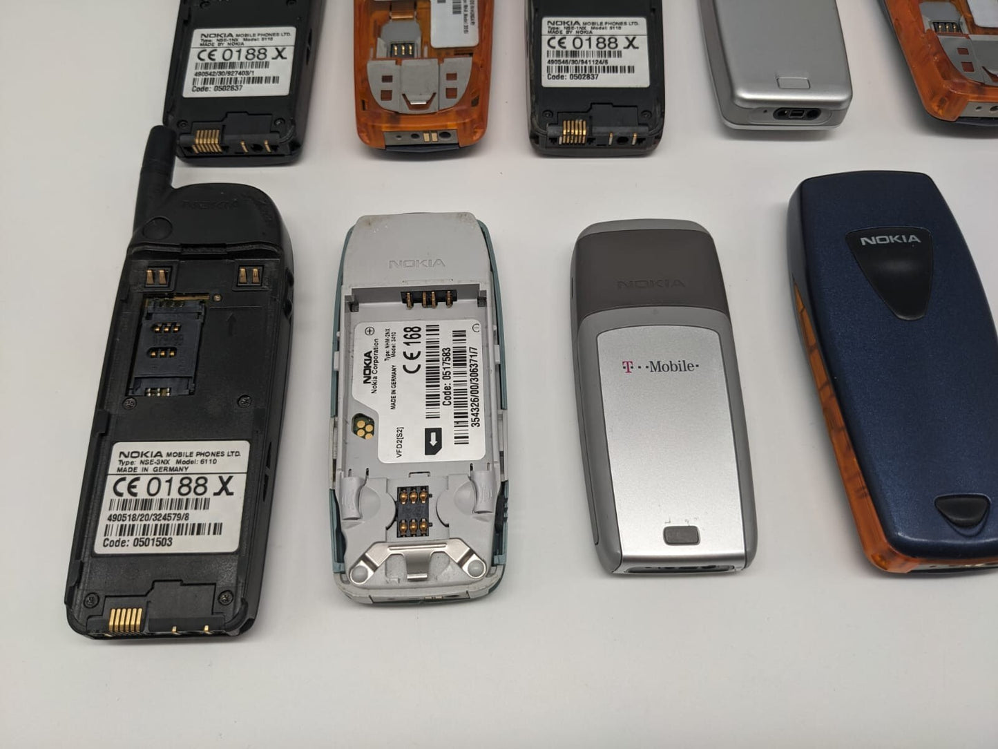 9x Nokia Konvolut Handy Teildefekt Teilespender Ersatzteile Rohstoffe