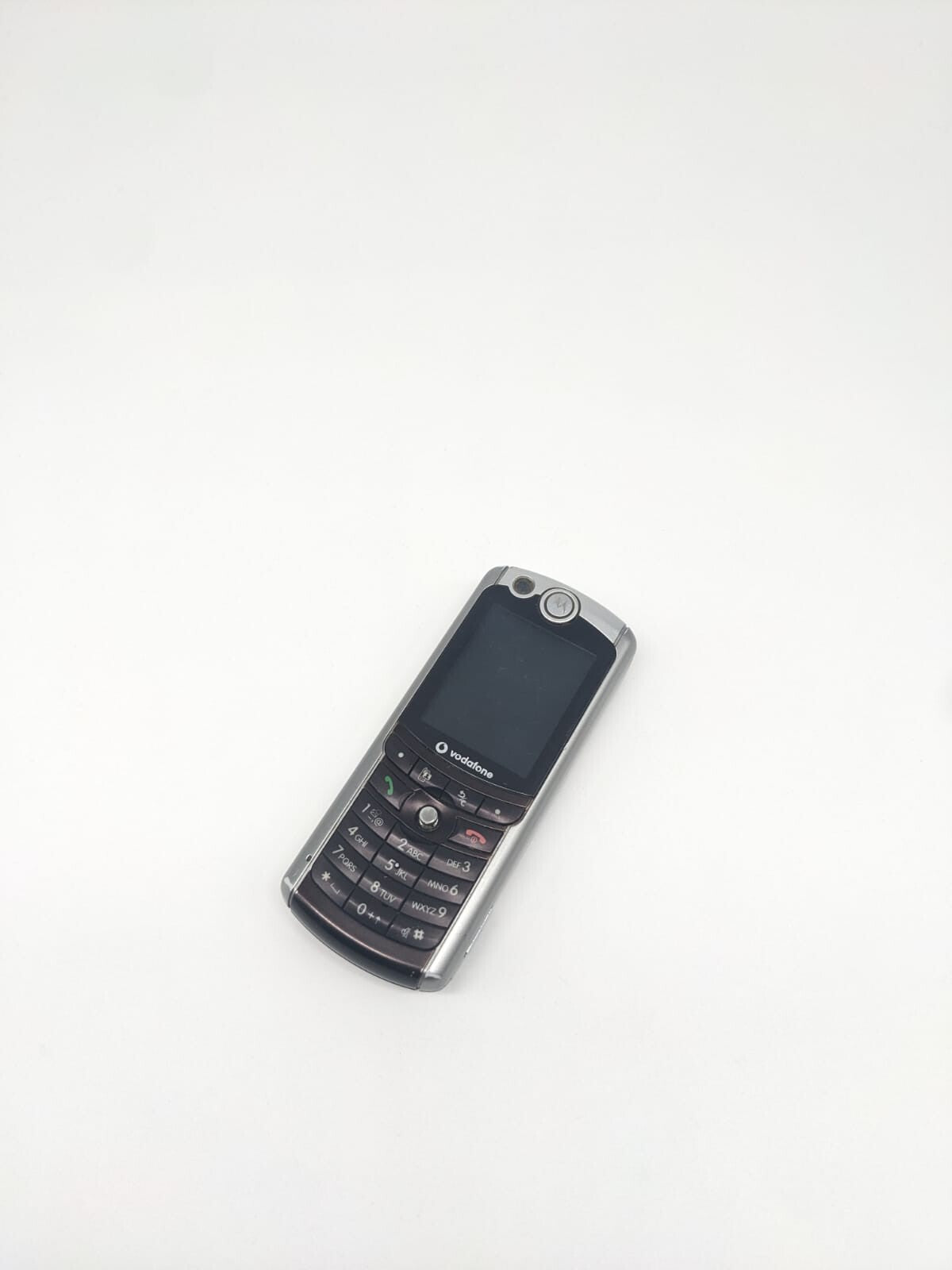 Motorola E770v Silber Braun Handy Retro | OHNE AKKU | OHNE SIMLOCK