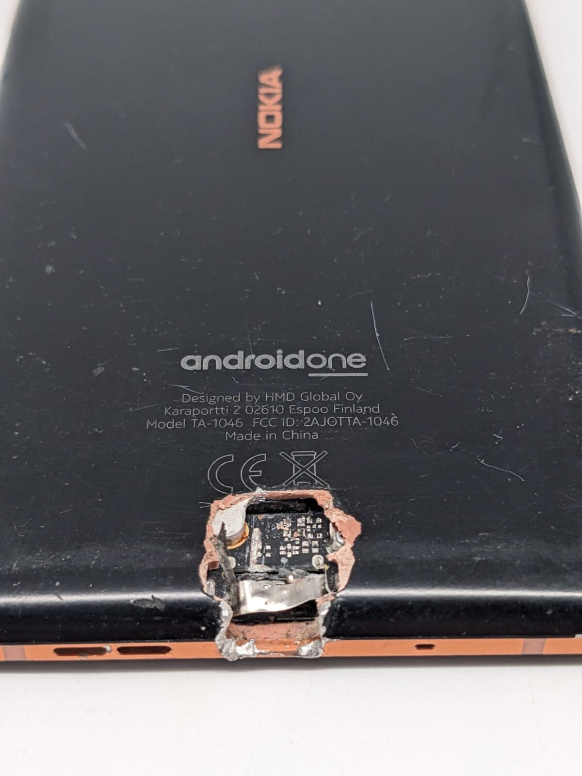 Nokia 7 Plus Schwarz Smartphone Teilespender Ersatzteile | LADEANSCHLUSS DEFEKT