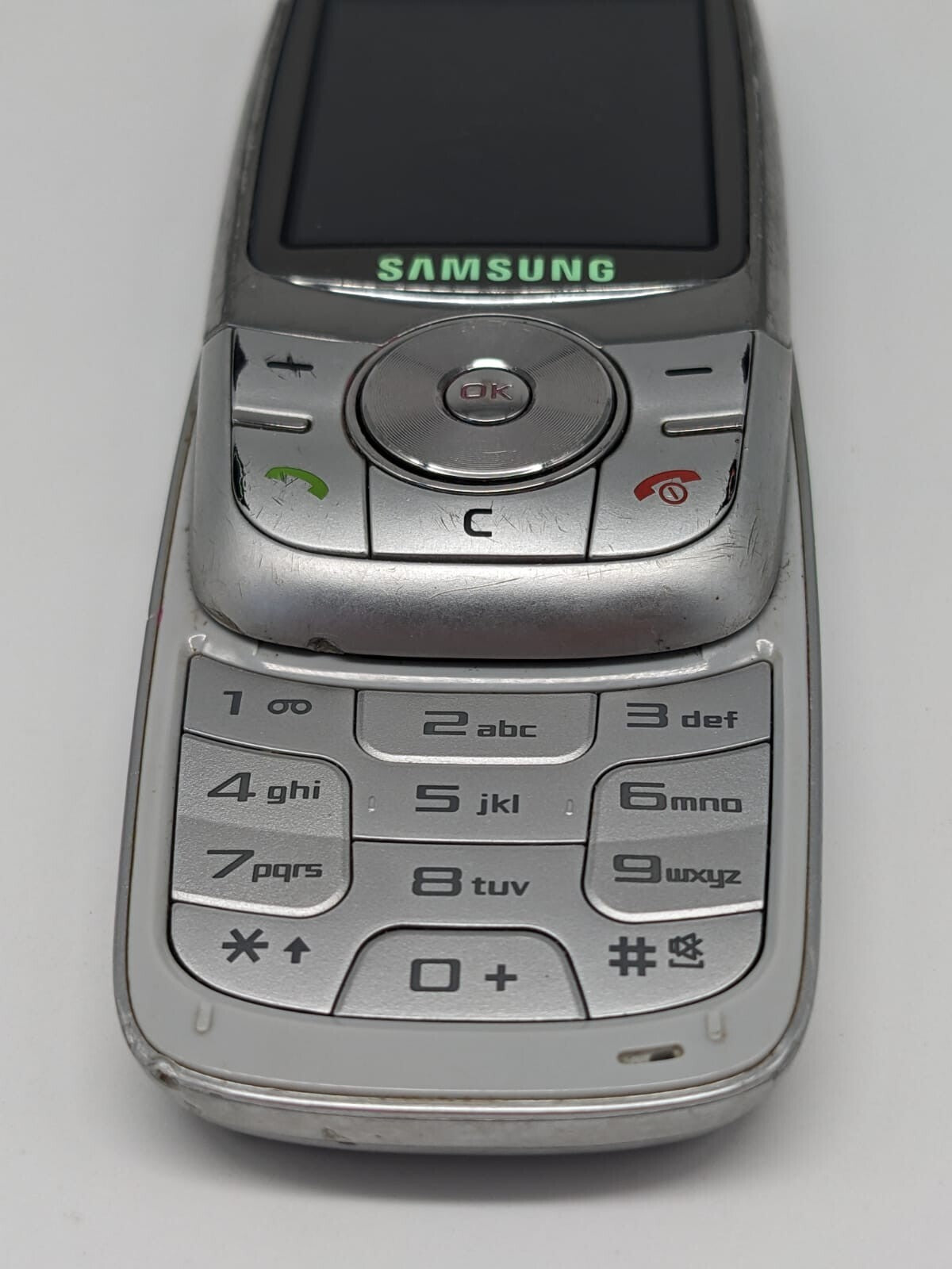 Samsung SGH-E740 Silber Handy Retro Vintage | OHNE SIMLOCK