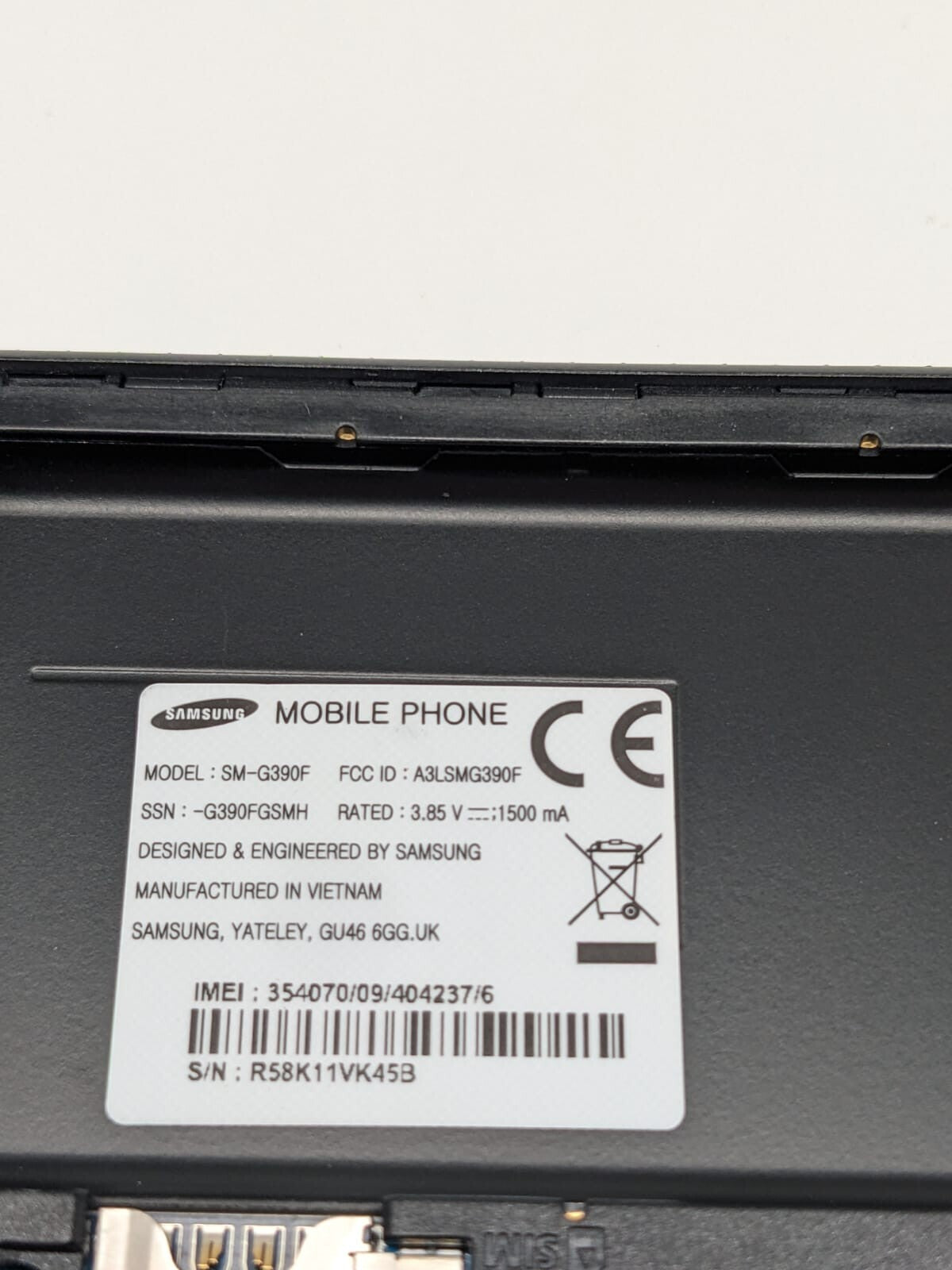 Samsung Galaxy XCover 4 SM-G390F Smartphone Schwarz | TOP ZUSTAND | TOP DISPLAY