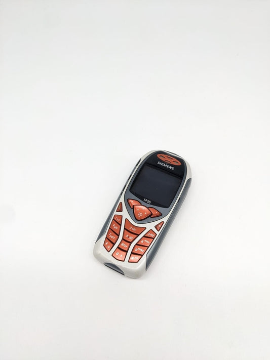 Siemens M55 Orange Handy Retro | OHNE AKKU | OHNE SIMLOCK | FUNKTIONIERT