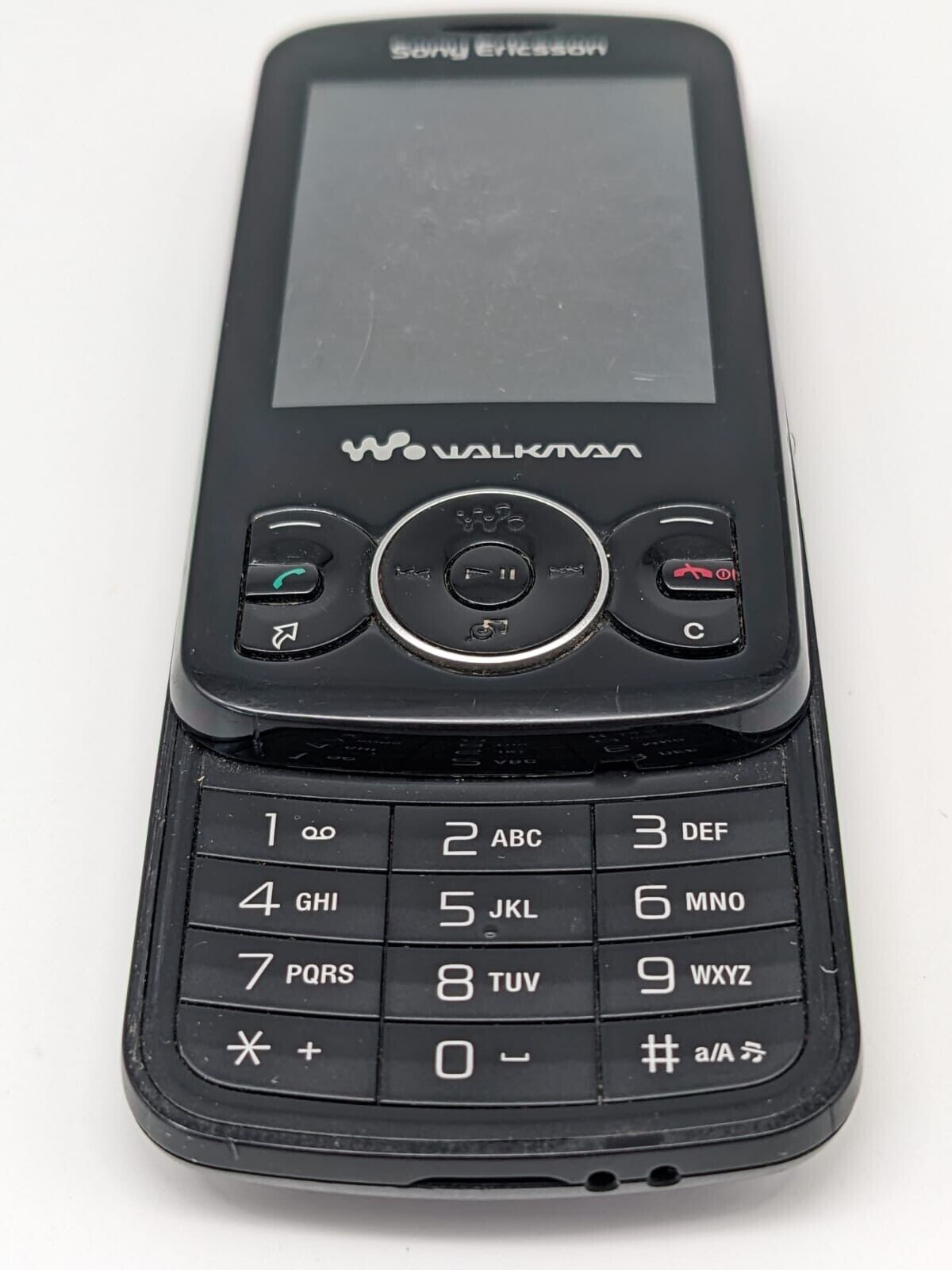 Sony Ericsson W100i SPIRO Schwarz Handy | UNGETESTET | DISPLAY DEFEKT