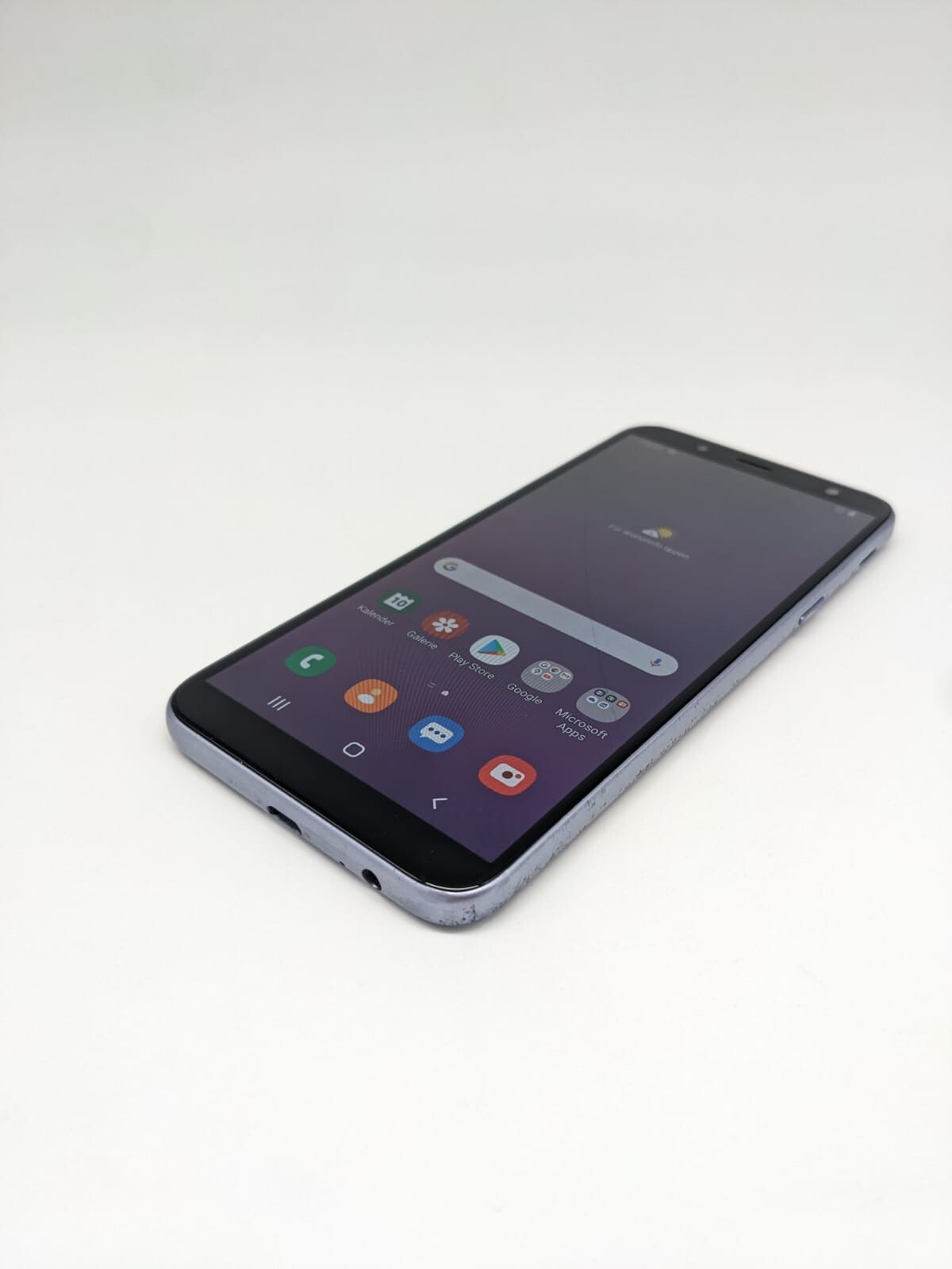Samsung Galaxy J6 Duos SM-J600FN/DS 32 GB Schwarz Silber | OHNE SIMLOCK