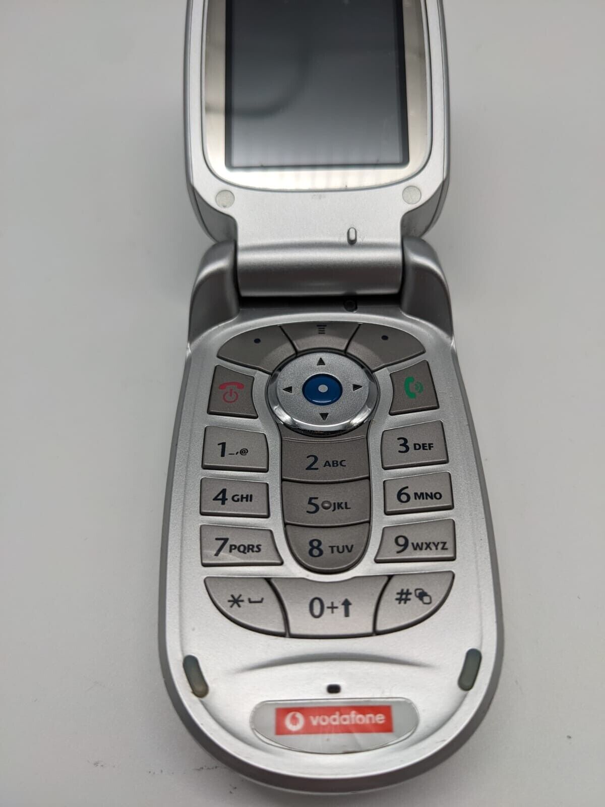 Motorola  V525 Silber Blau Vodafone Vintage Retro UNGETESTET 