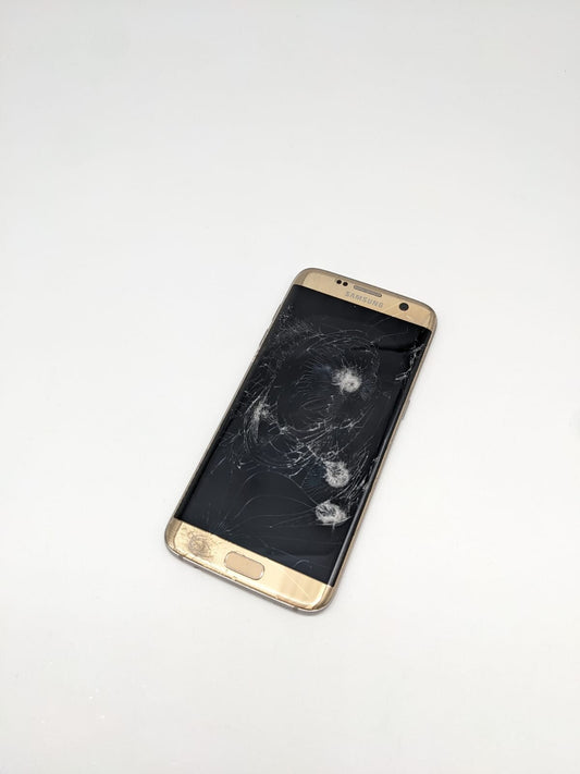 Samsung Galaxy S7 Edge SM-G935F Gold | DISPLAYDEFEKT | UNGETESTET