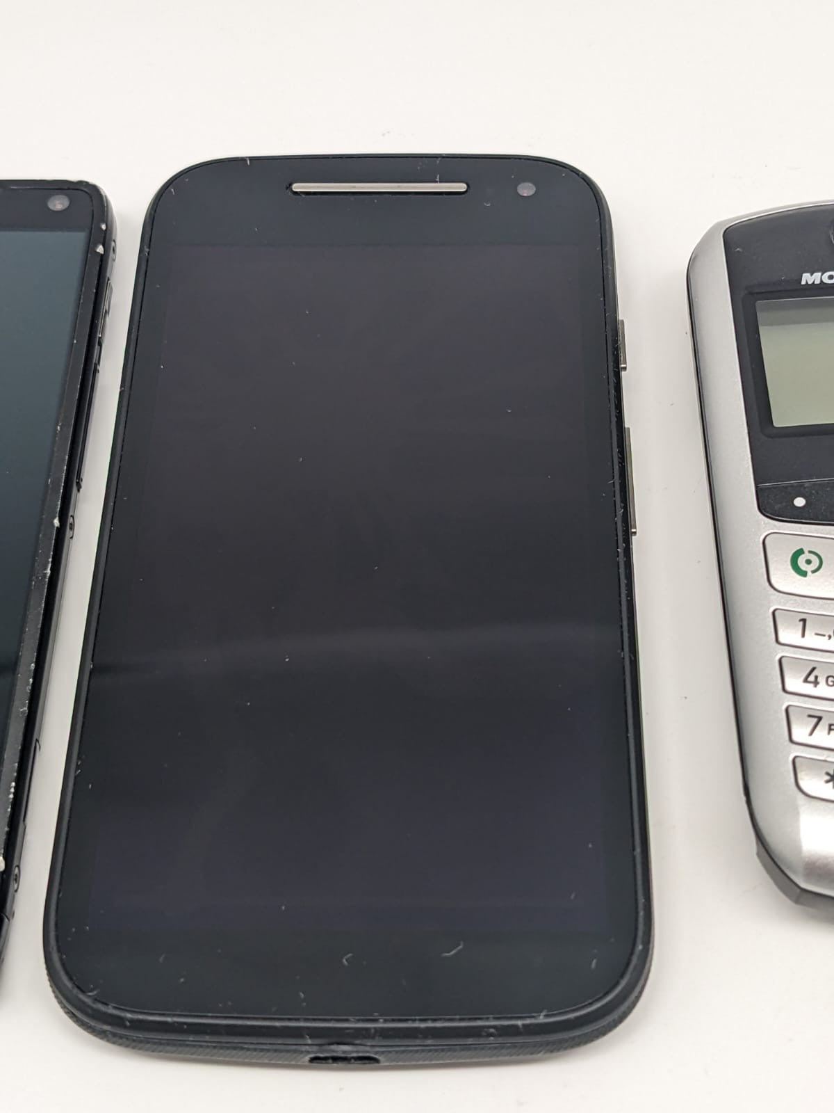 7x Motorola Handy Smartphone Konvolut Sammlung Posten | UNGETESTET