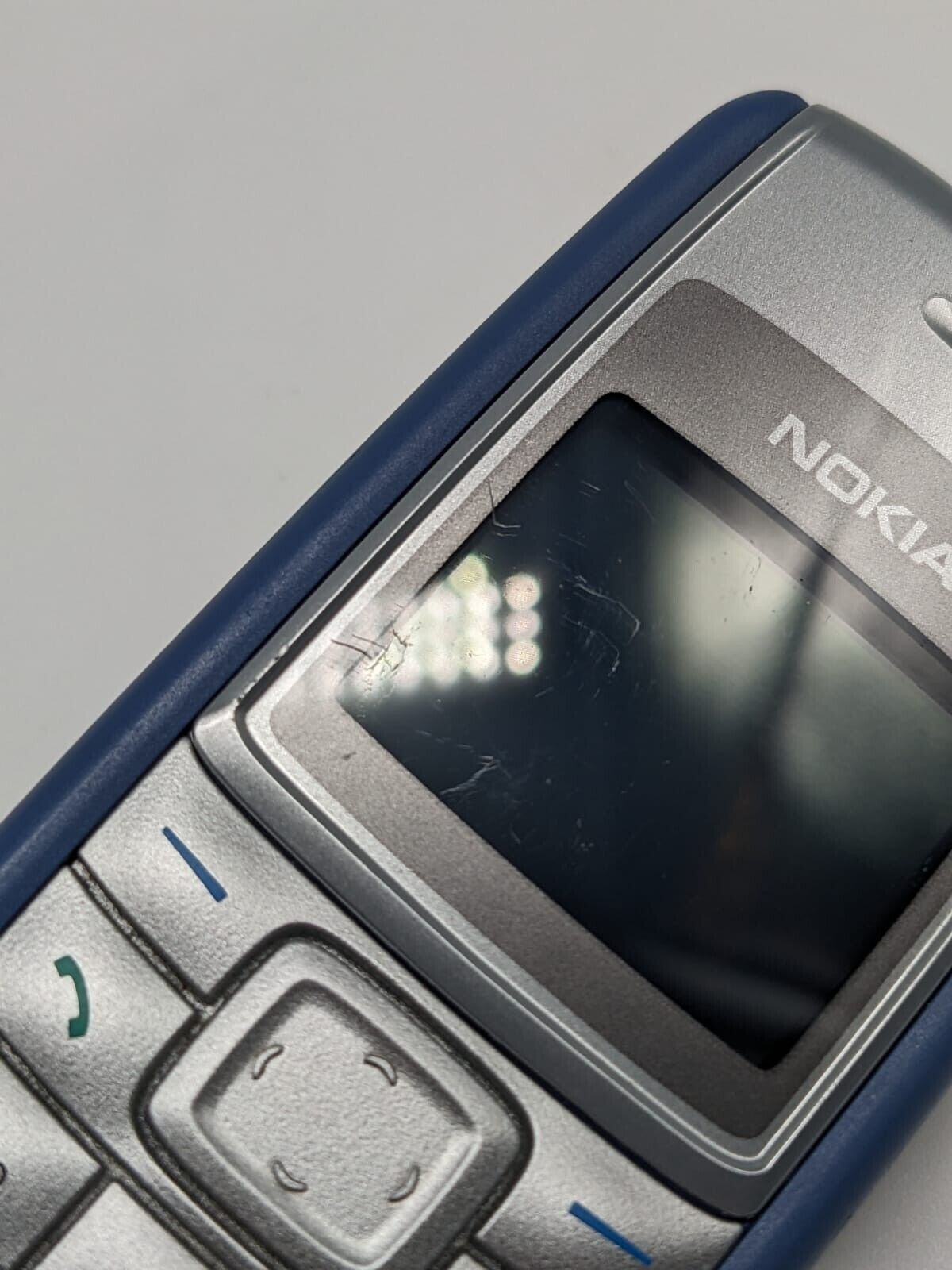 Nokia 1110 RH-70 Silber Blau Handy | OHNE AKKU | OHNE SIMLOCK