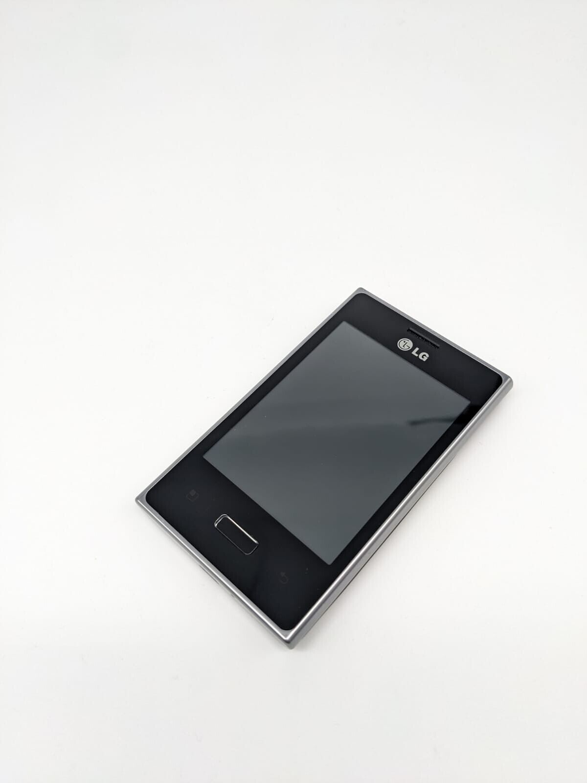 LG E400 Schwarz Silber Vintage Retro Sammler | TOP DISPLAY | UNGETESTET #X5
