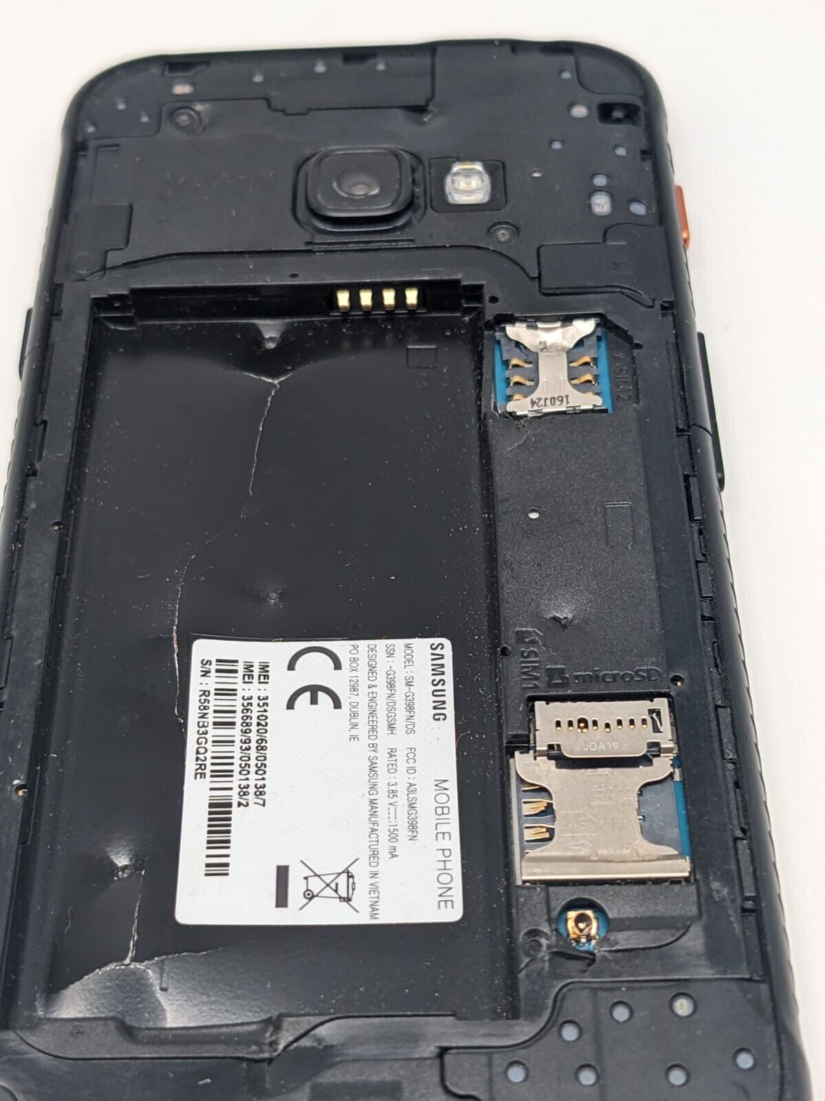 Samsung XCover 4s Schwarz Teilespender Ersatzteile | LÄDT/STARTET NICHT