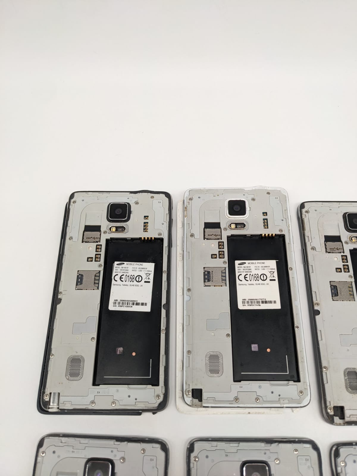 6x Samsung Galaxy Note 4 N910F Konvolut Sammlung Posten | LADEN /STARTEN NICHT