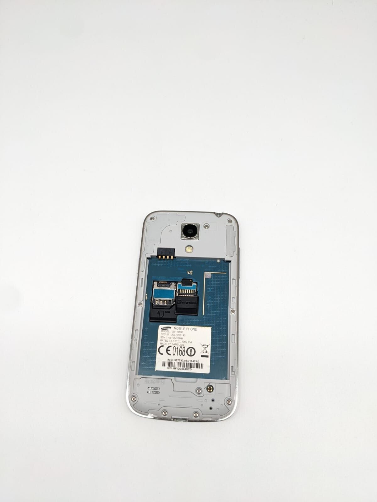 Samsung  Galaxy S4 Mini Weiß Android Smartphone | OHNE AKKU | BOOTLOOP