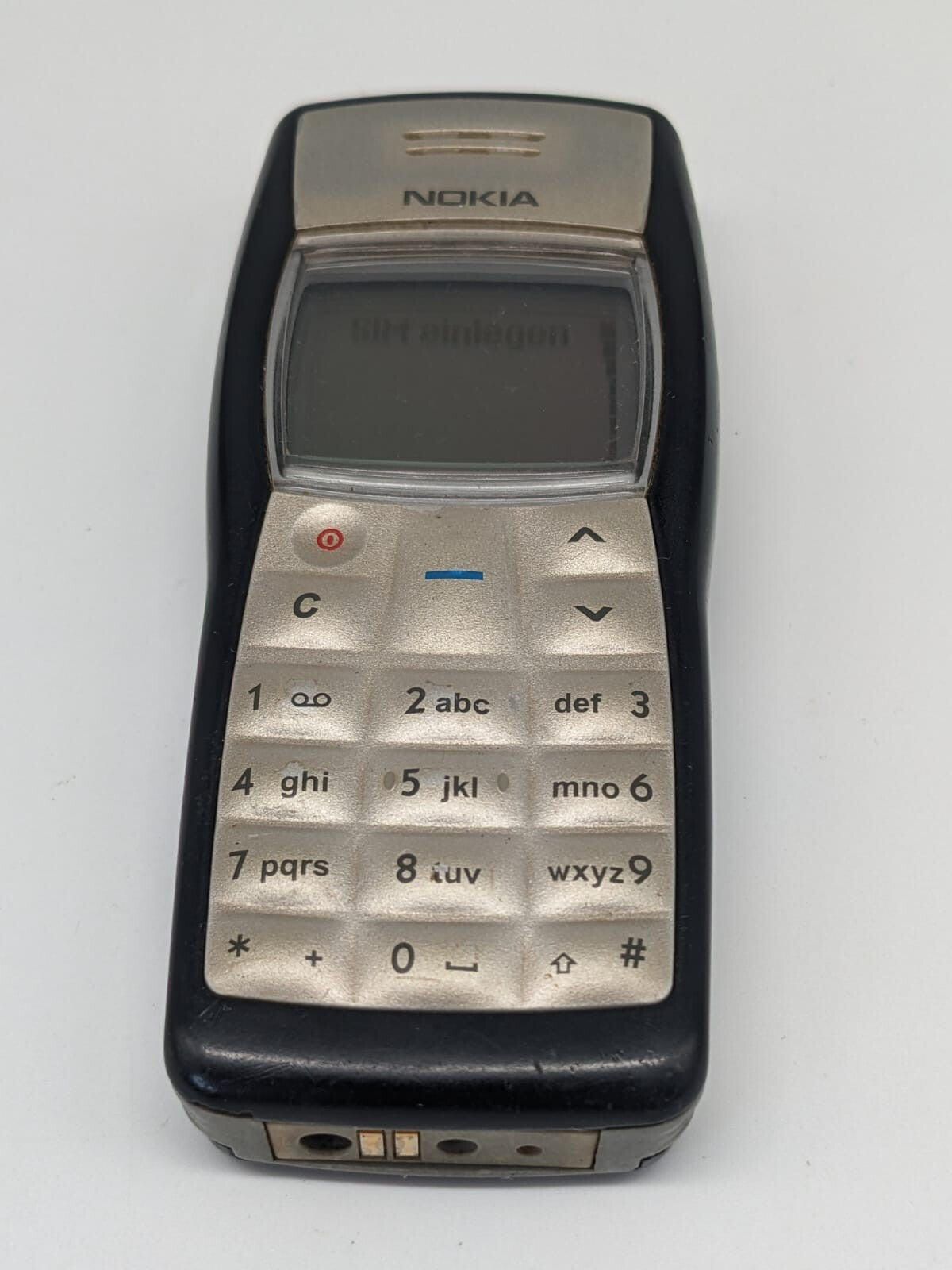 Nokia 1100 Schwarz Grau Handy Selten Sammler | OHNE SIMLOCK