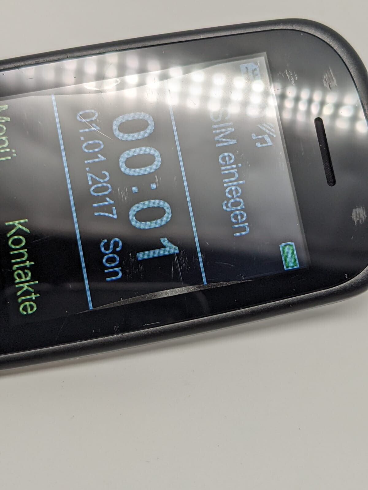 SWISSTONE BBM 625 Seniorenhandy, Silber Klapphandy | OHNE SIMLOCK | OHNE AKKU
